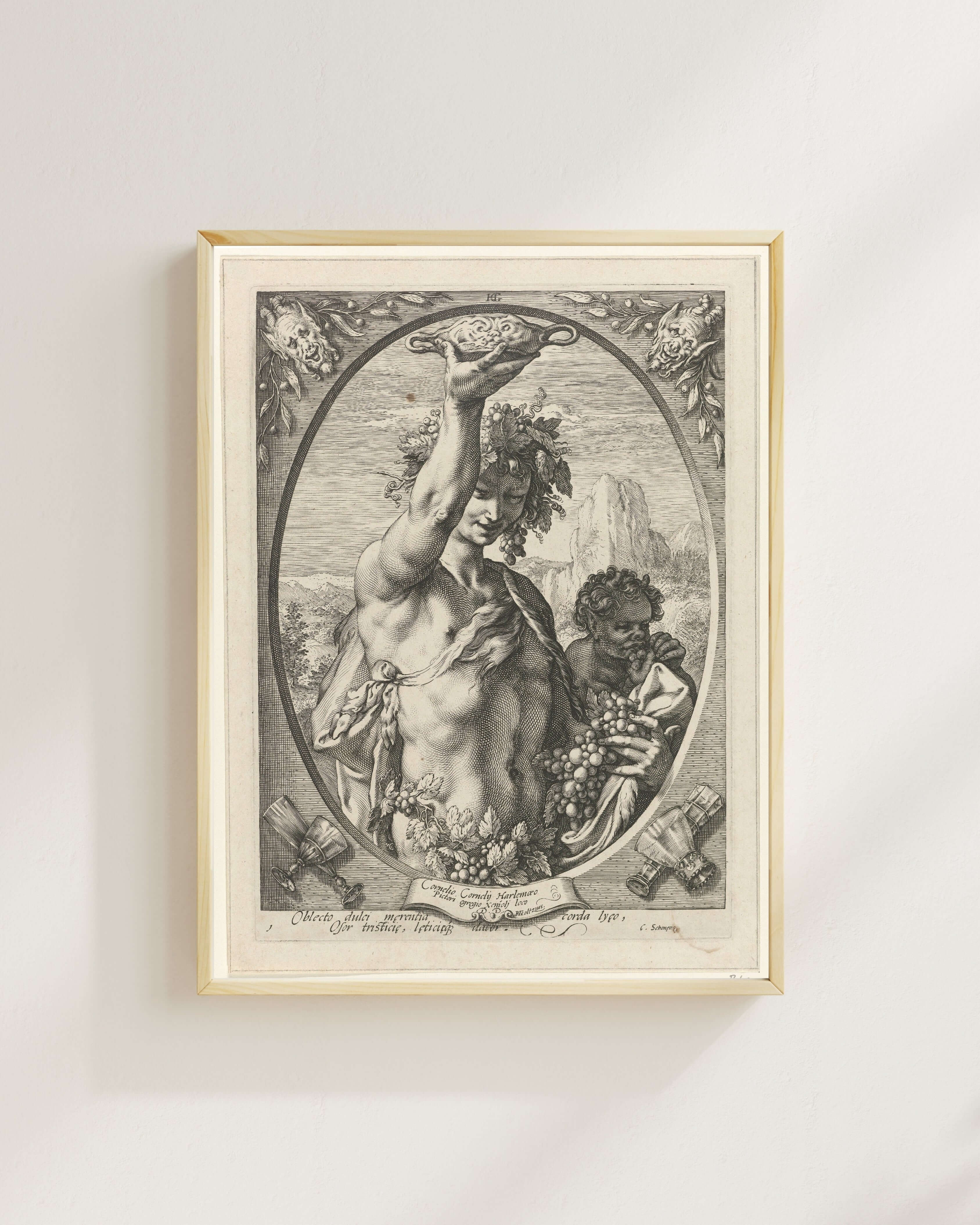 Hendrick Goltzius - Bacchus