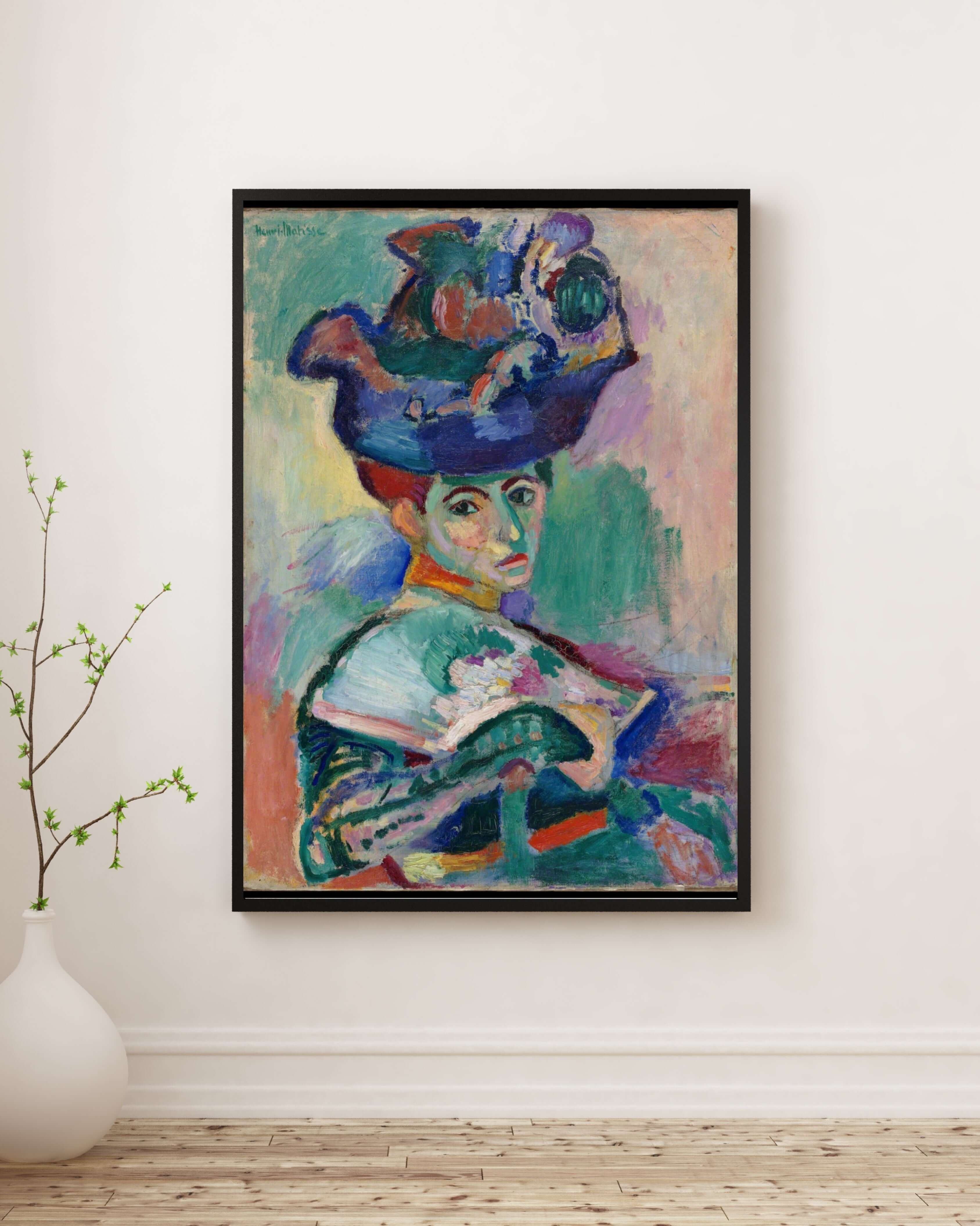 Henri Matisse - Şapkalı Kadın