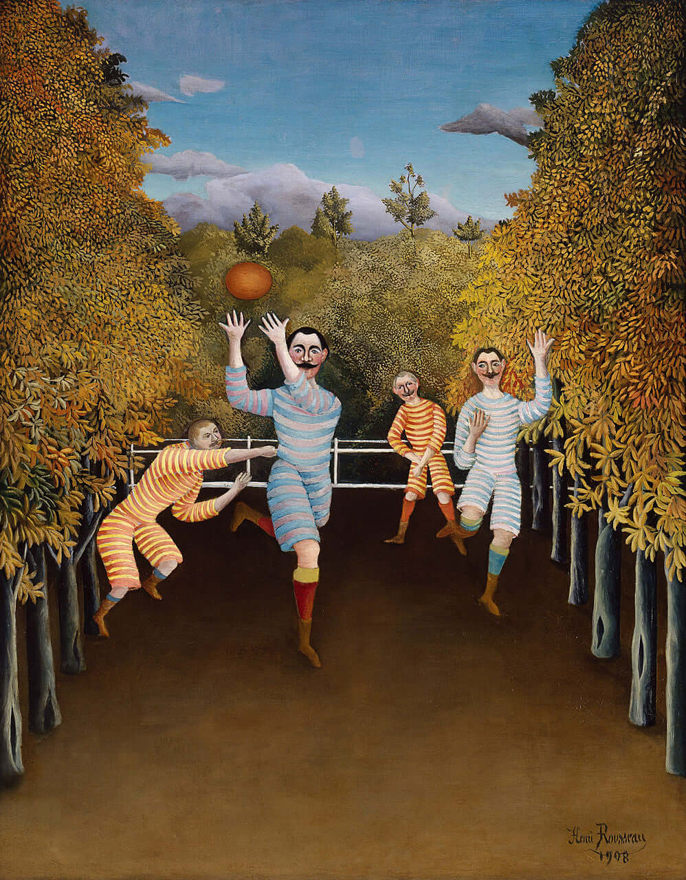 Henri Rousseau - Futbolcular
