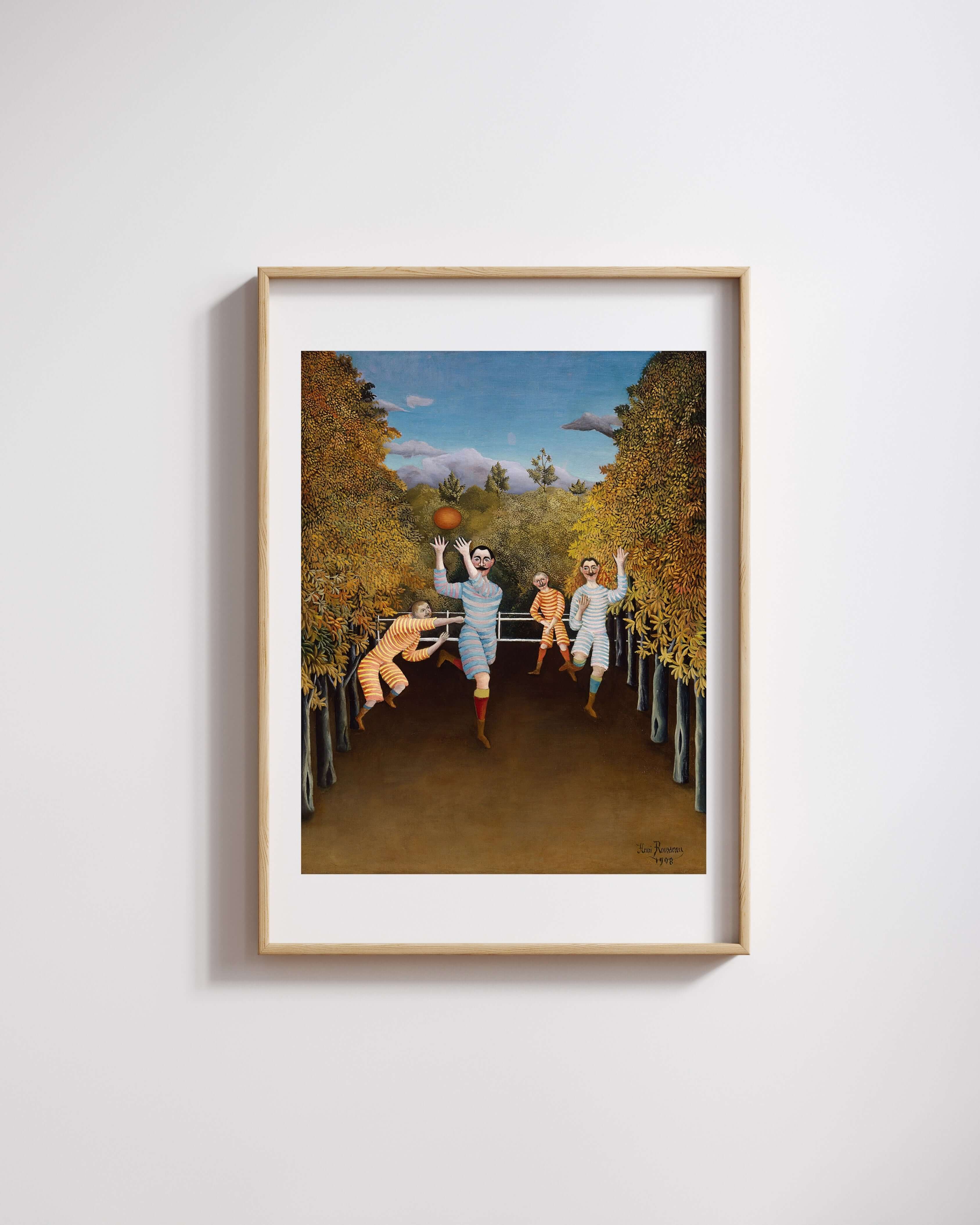 Henri Rousseau - Futbolcular