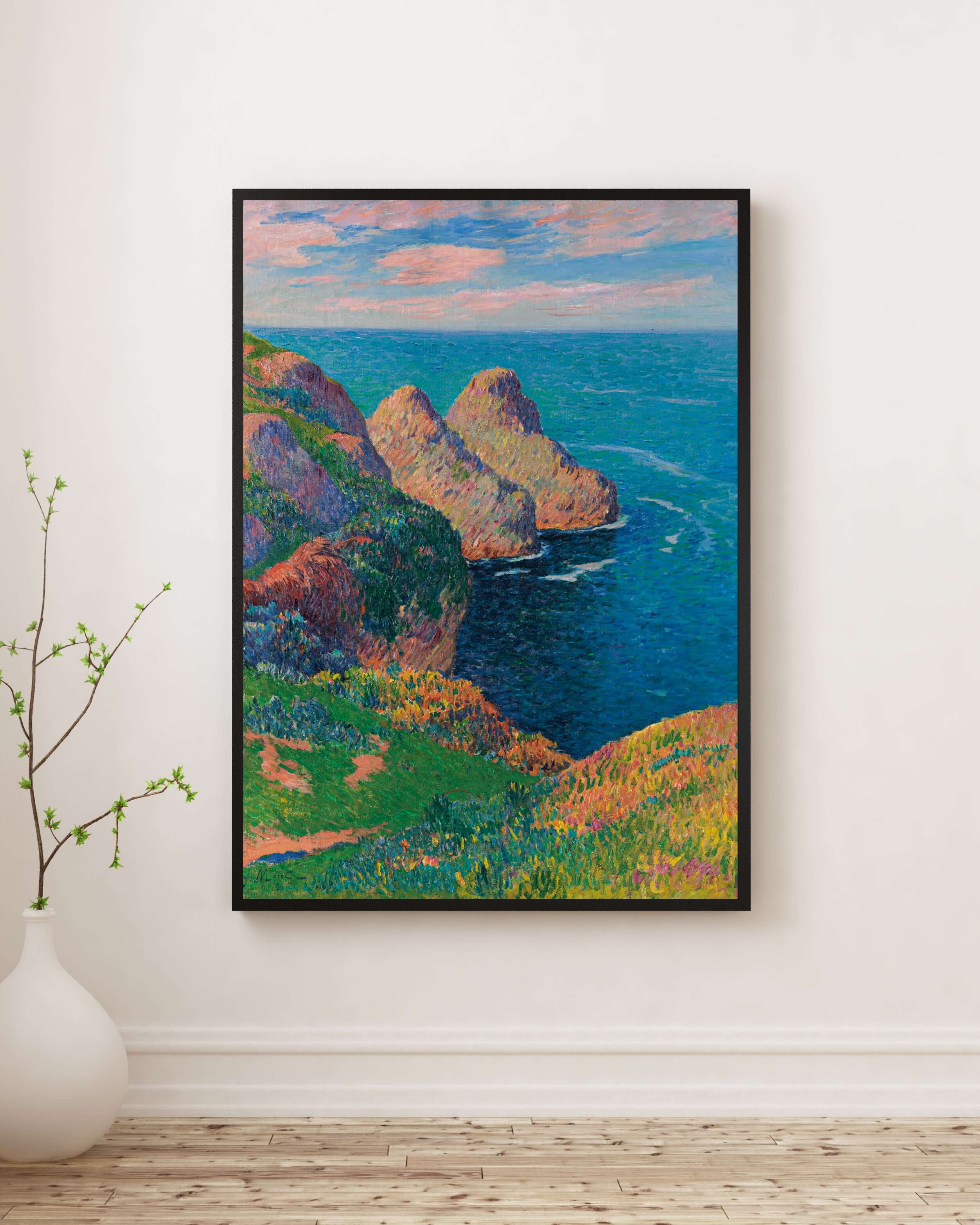 Henry Moret - Deniz Kıyısındaki Kayalıklar