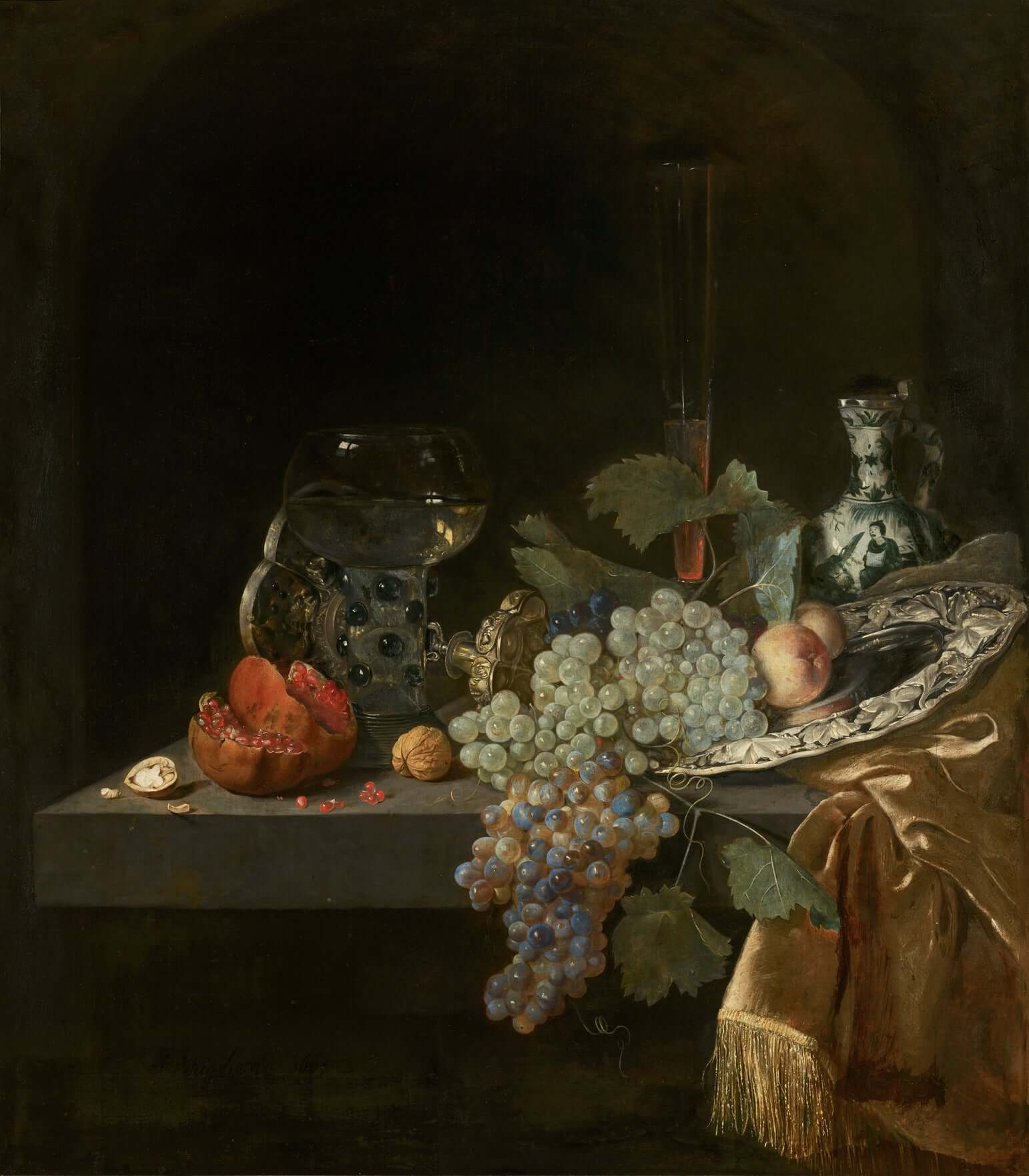Isaac Van Kipshaven - Görkemli Natürmort