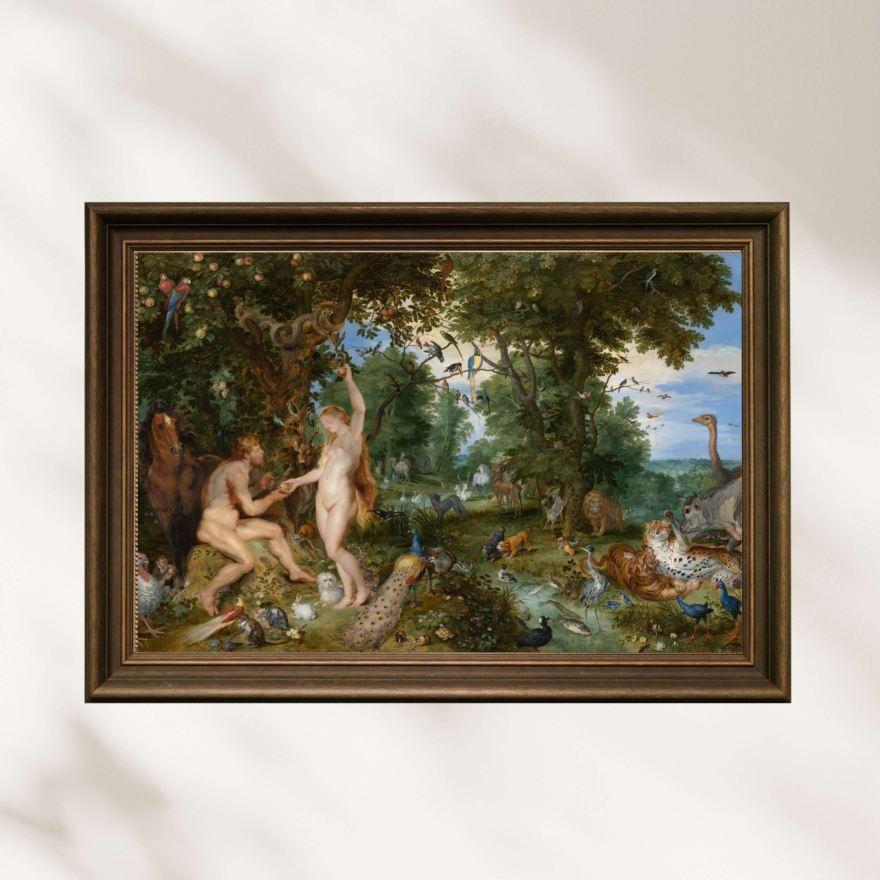 Jan Brueghel The Elder & Peter Paul Rubens - Aden Bahçesi