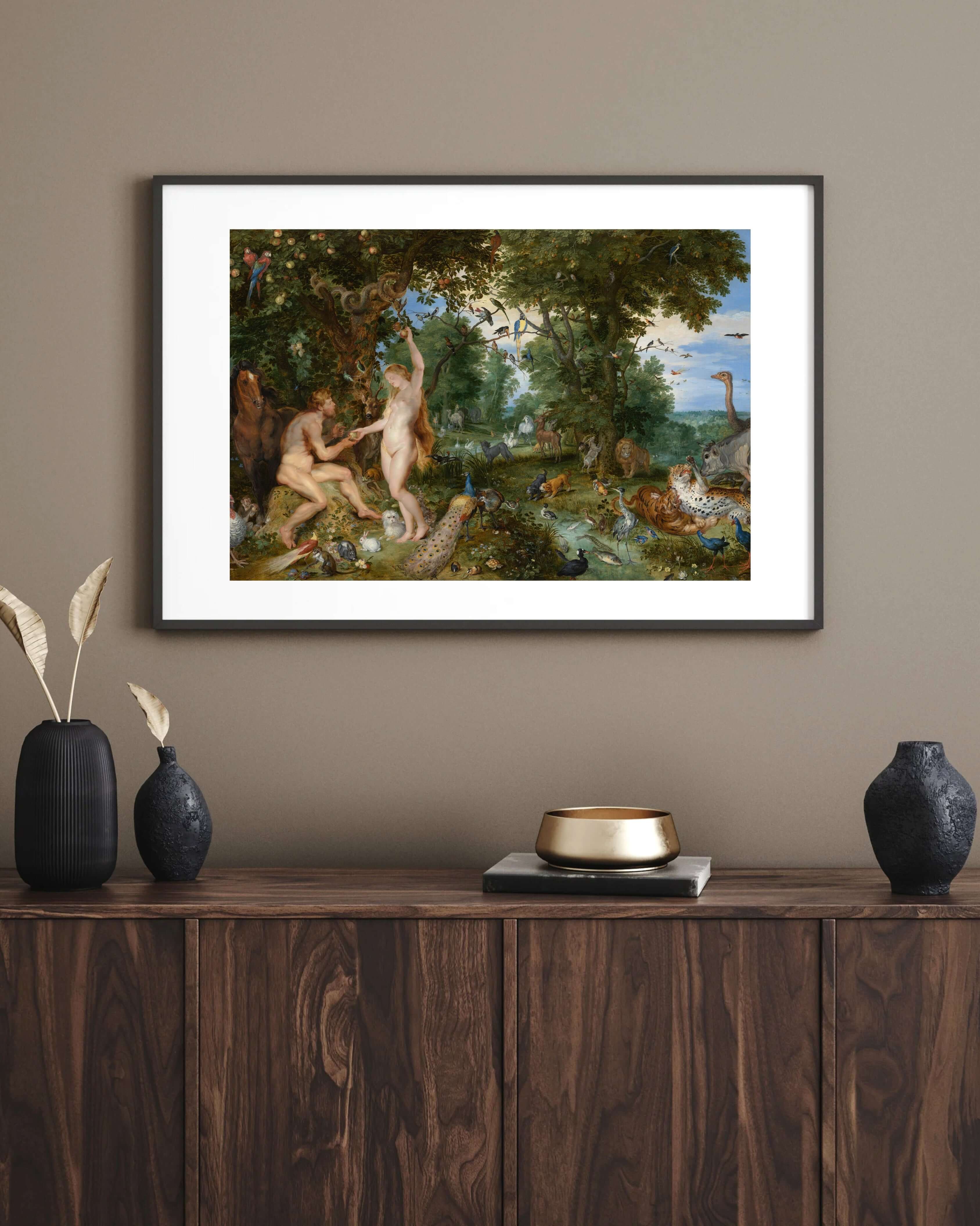 Jan Brueghel The Elder & Peter Paul Rubens - Aden Bahçesi