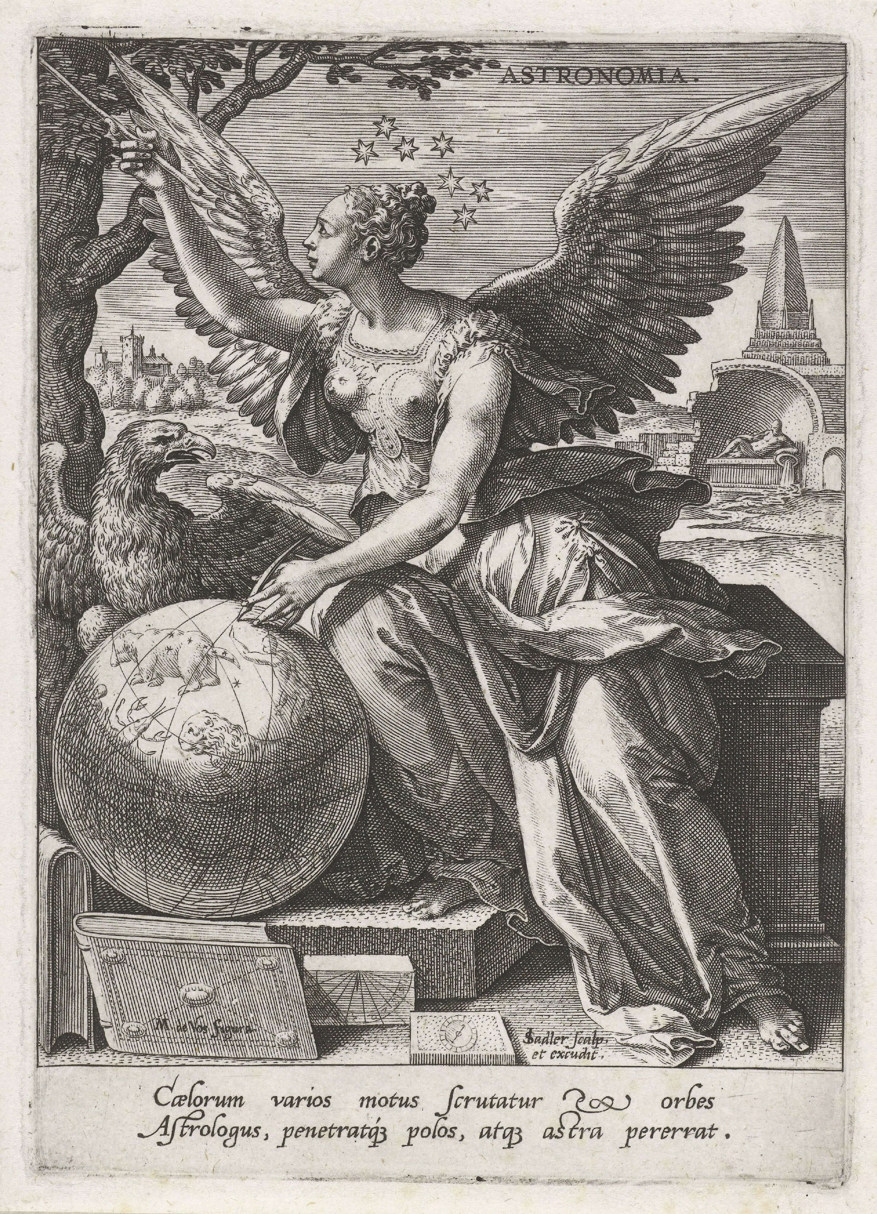 Johann Sadeler - Astronomi