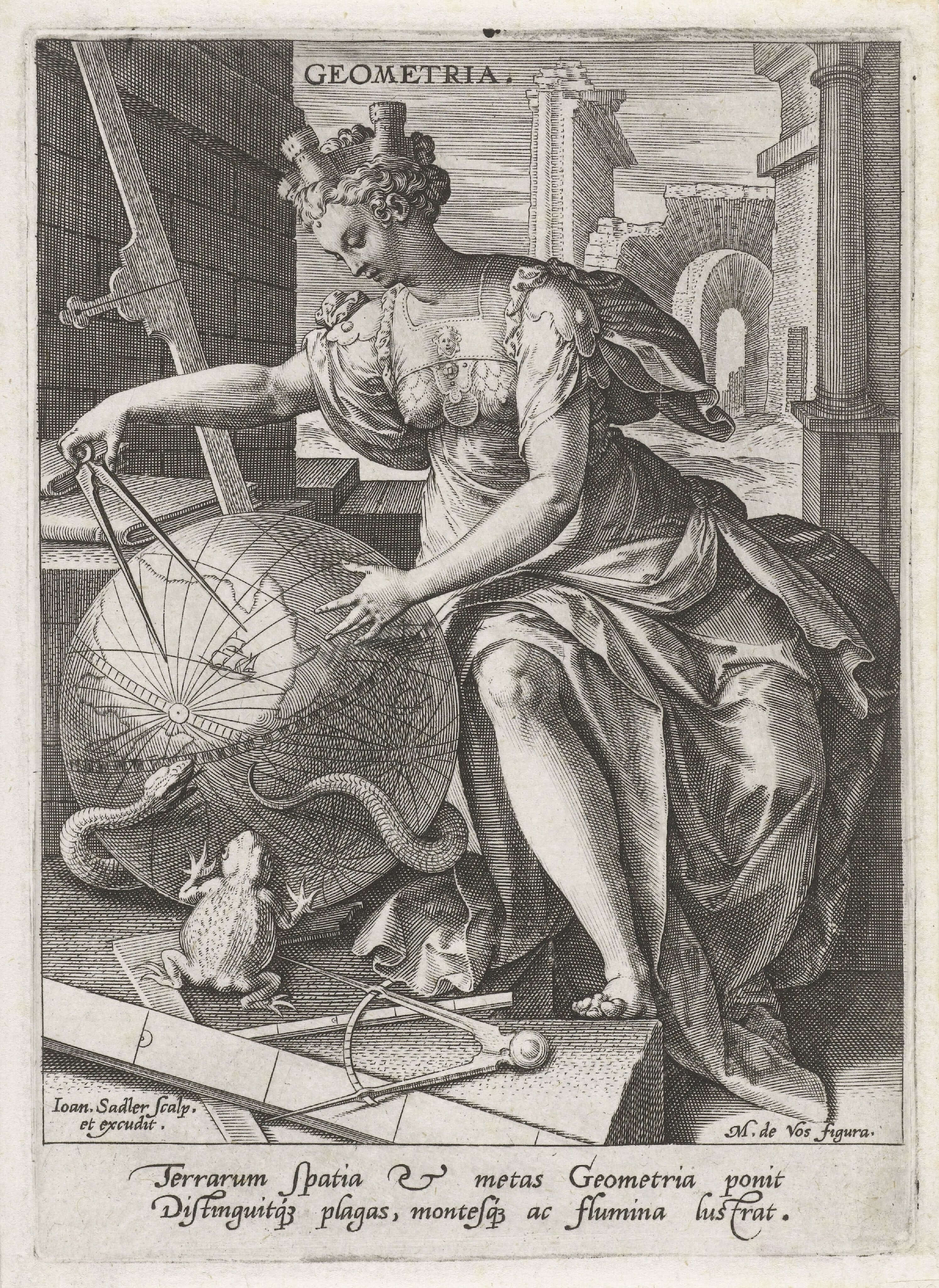 Johann Sadeler - Geometri