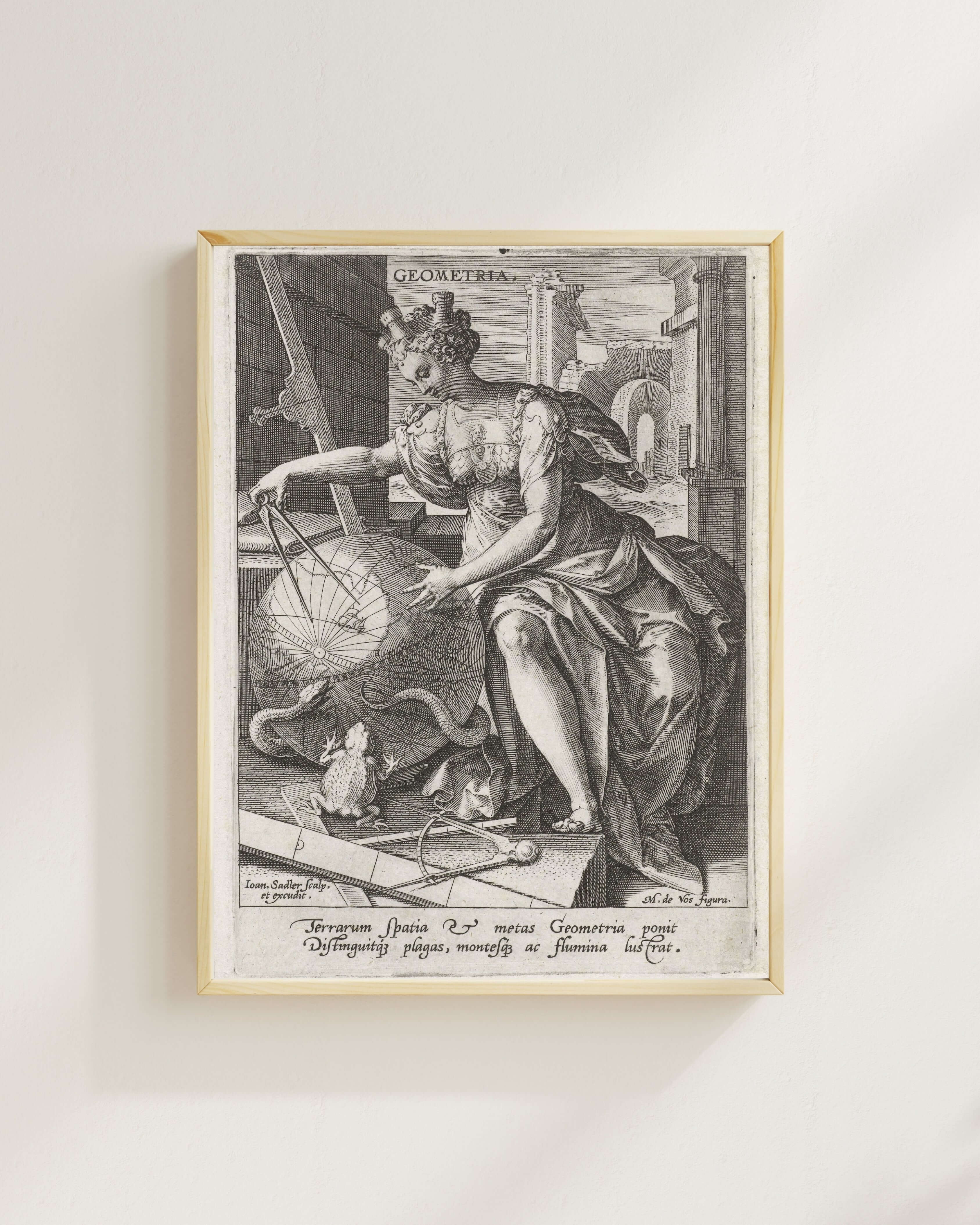 Johann Sadeler - Geometri