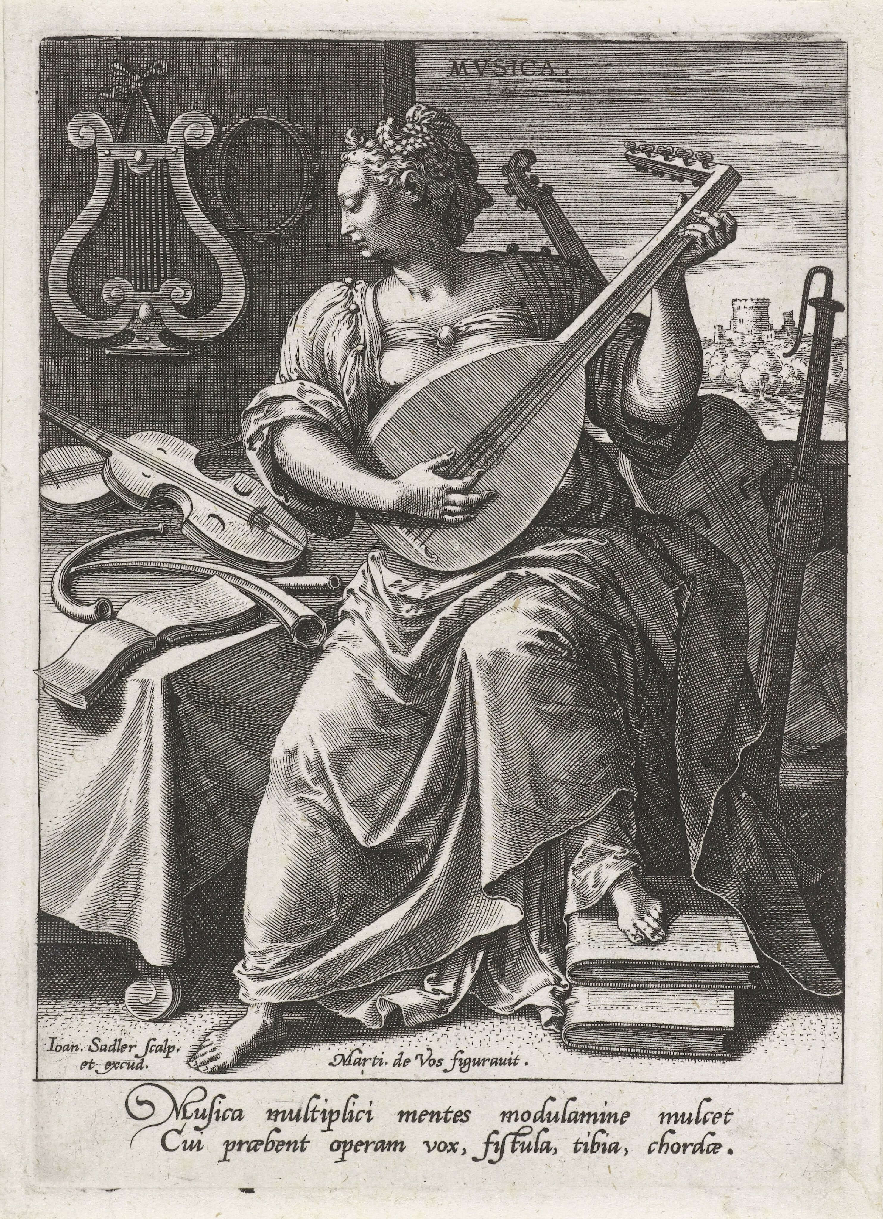 Johann Sadeler - Müzik