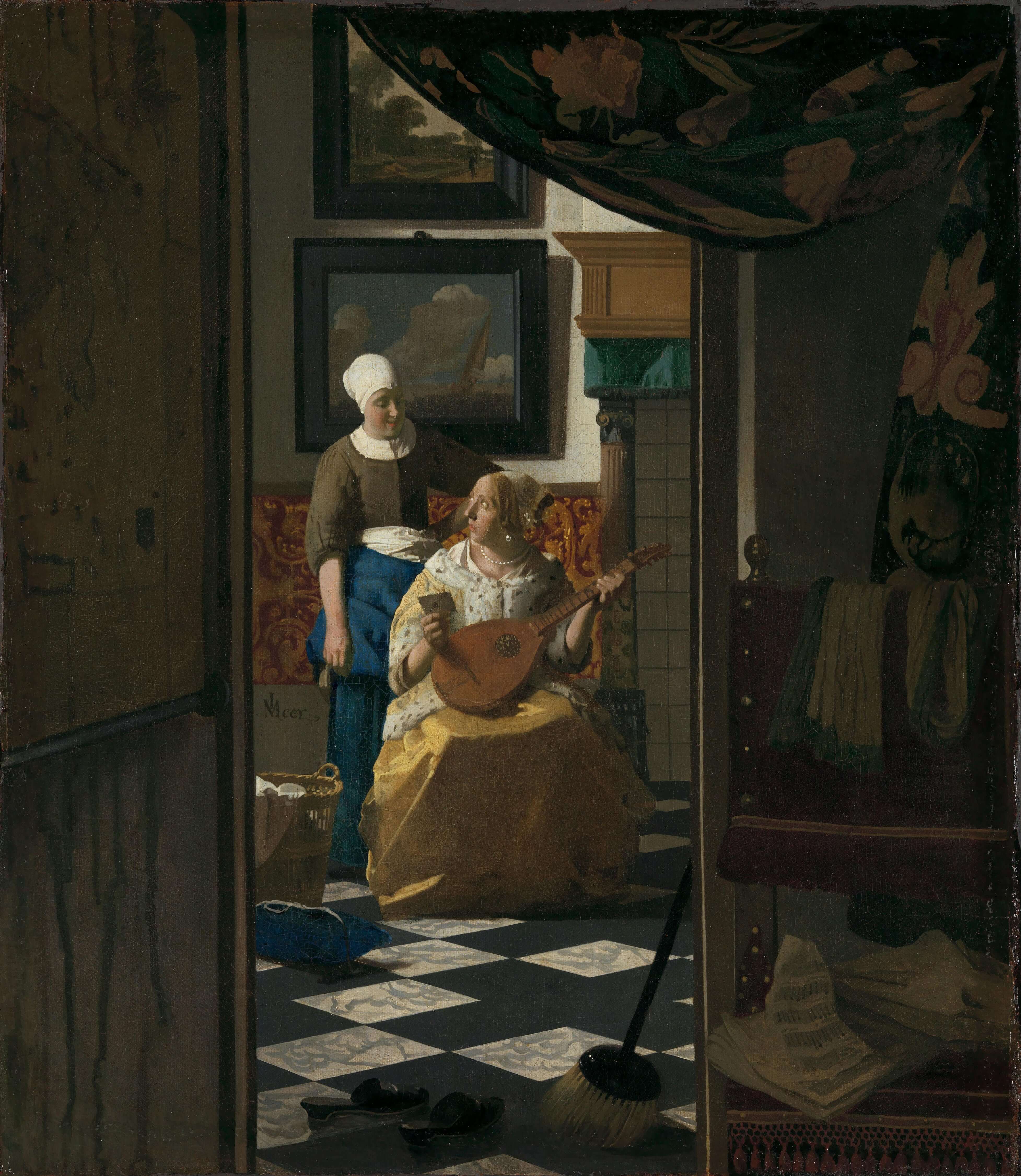 Johannes Vermeer - Aşk Mektubu