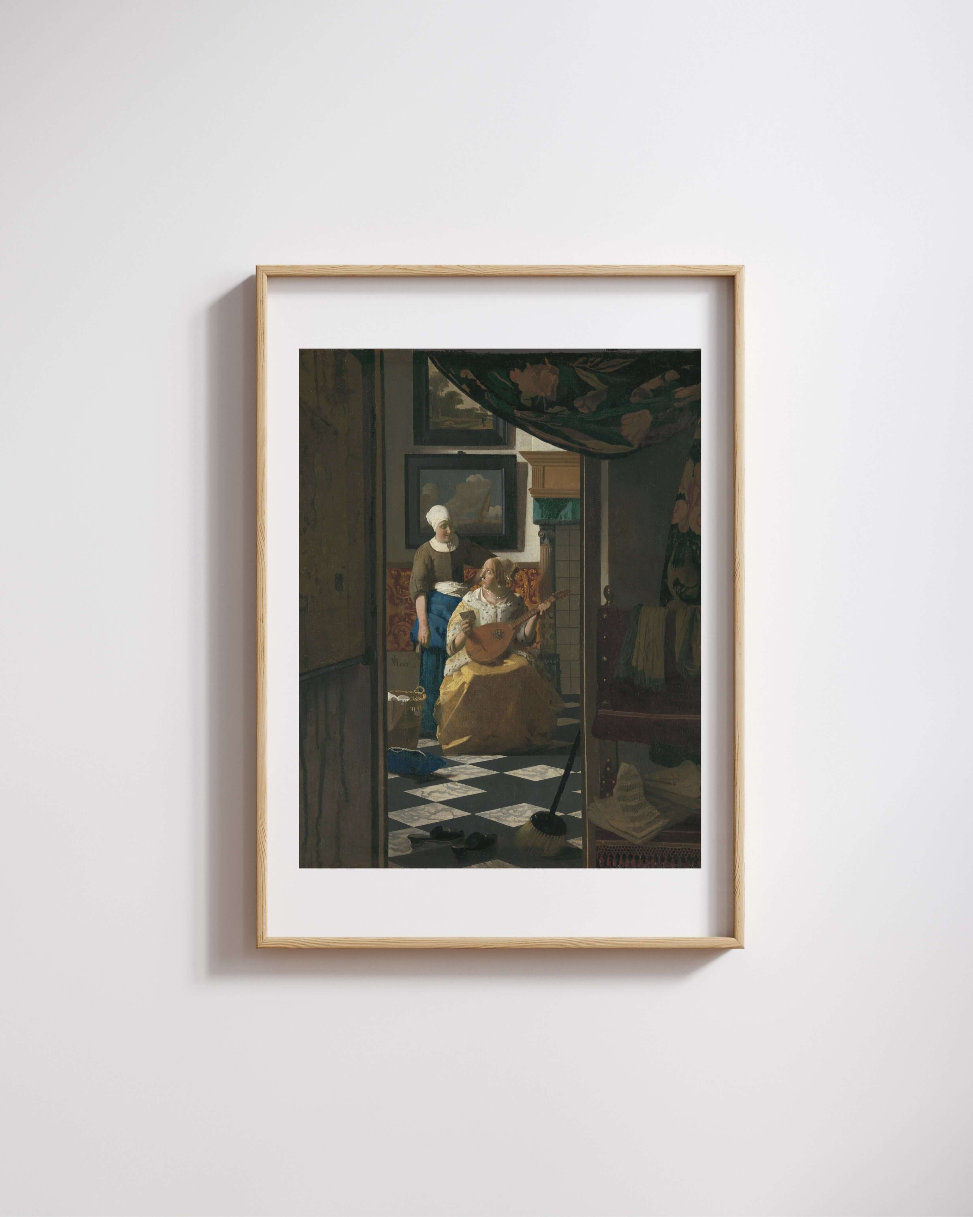 Johannes Vermeer - Aşk Mektubu