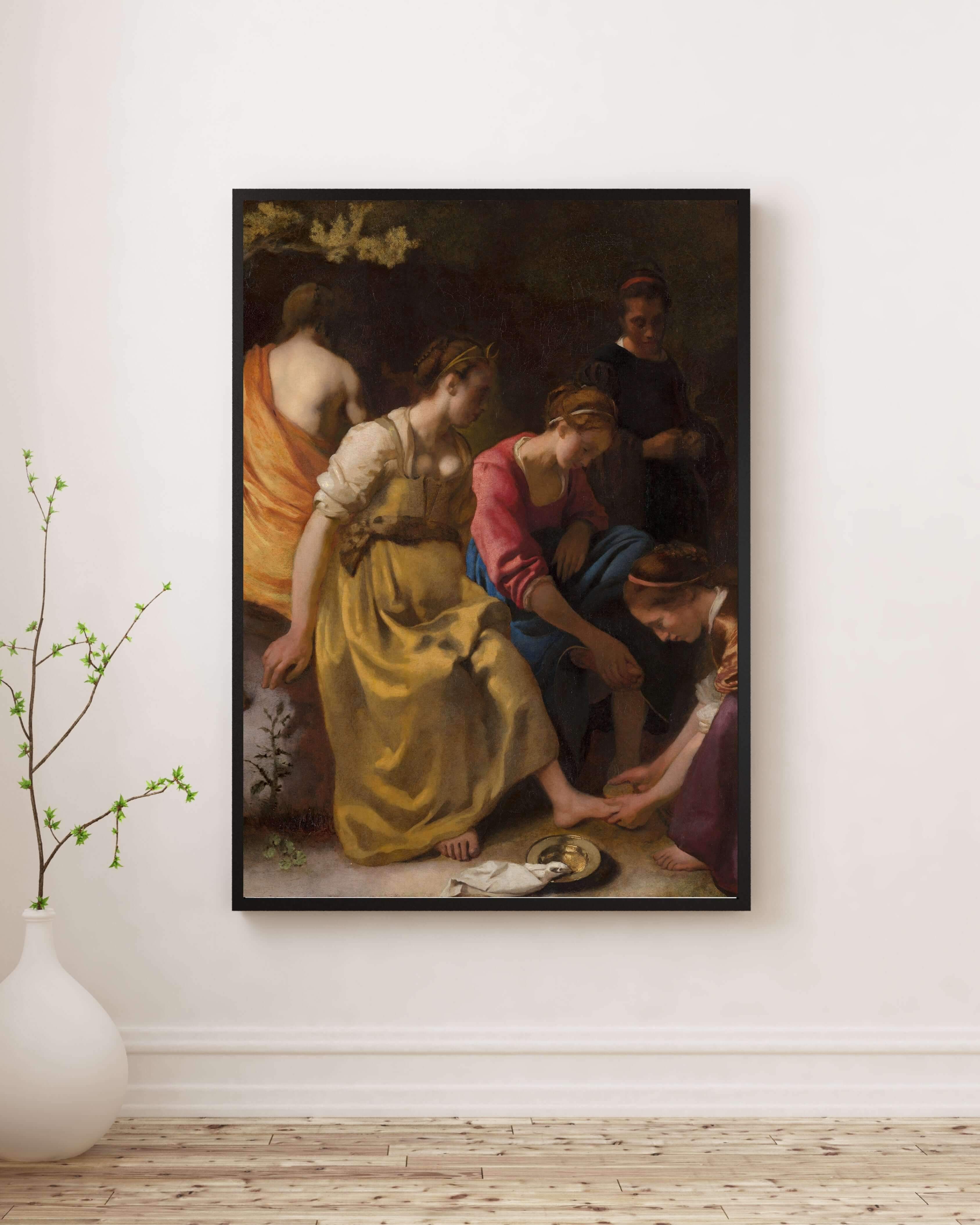 Johannes Vermeer - Diana Ve Nympheleri