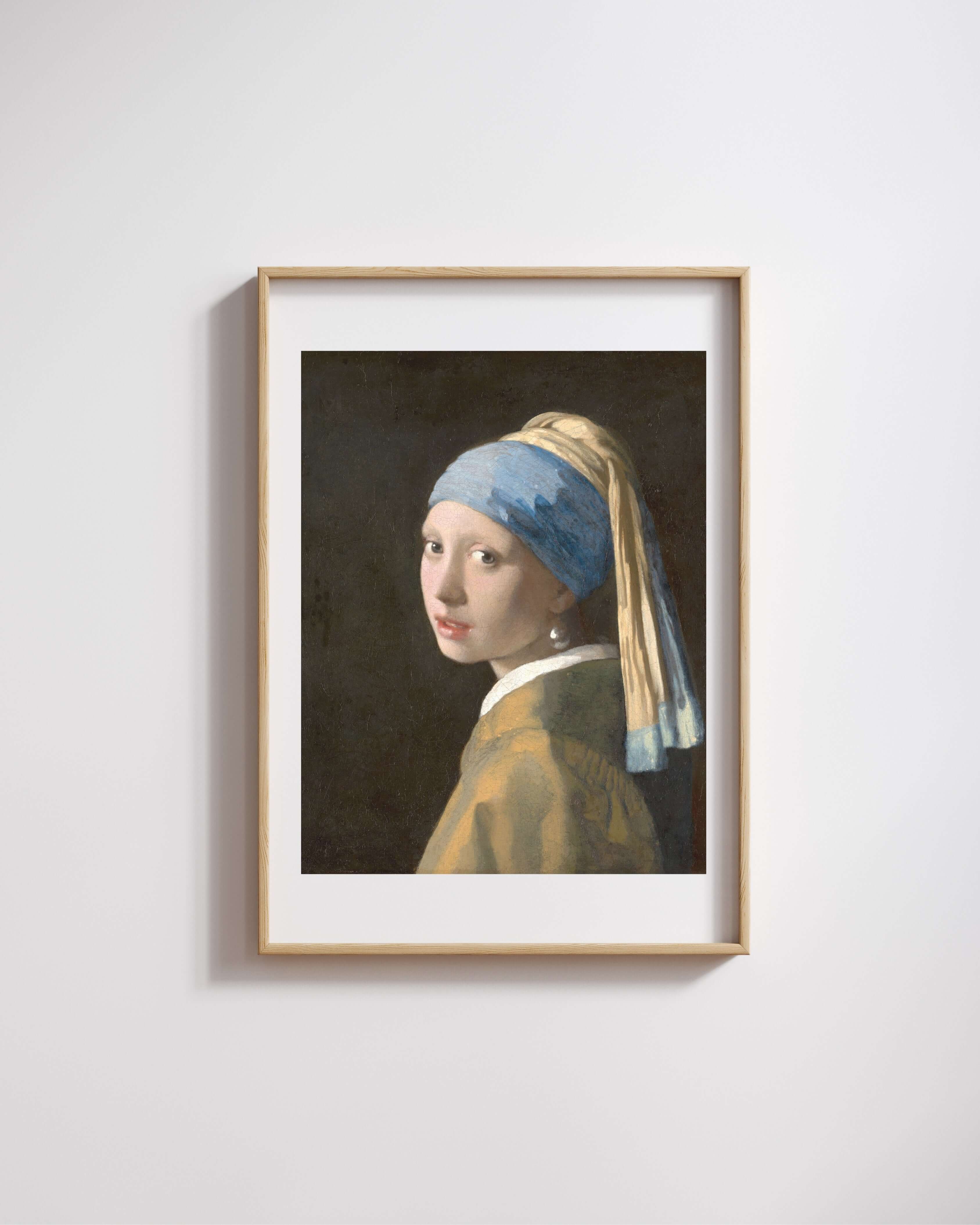 Johannes Vermeer - İNci Küpeli Kız
