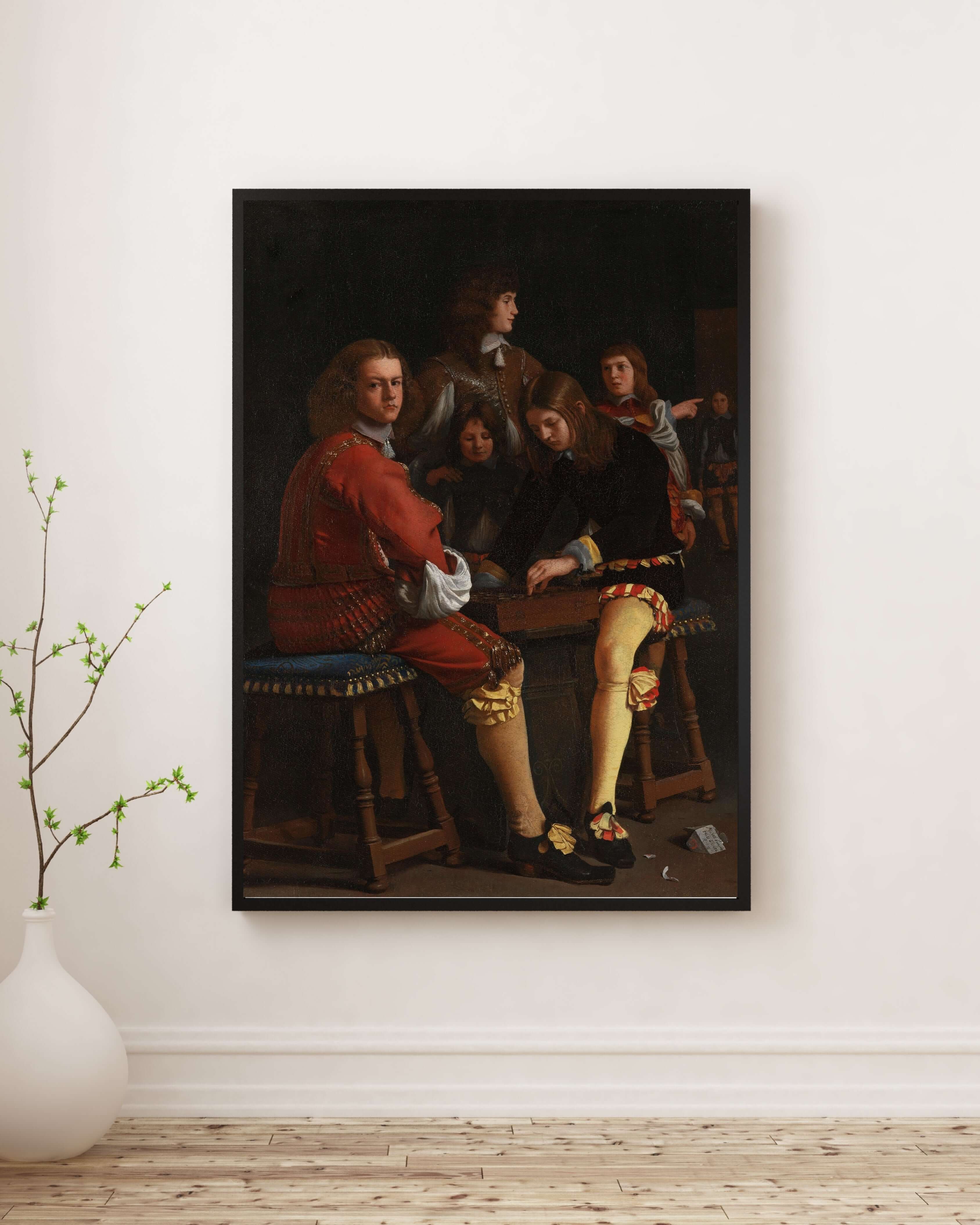 Michael Sweerts - Dama Oyuncuları