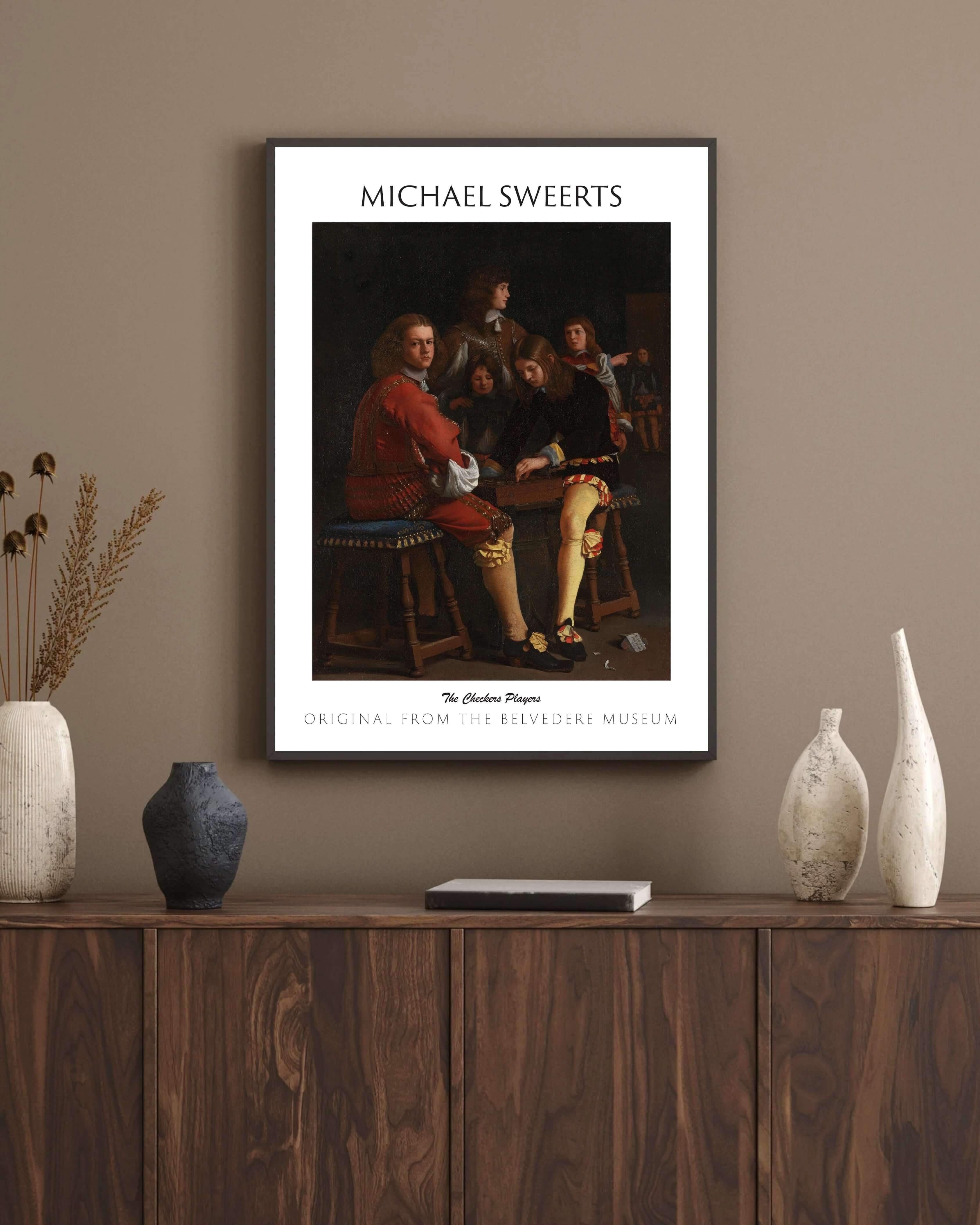 Michael Sweerts - Dama Oyuncuları