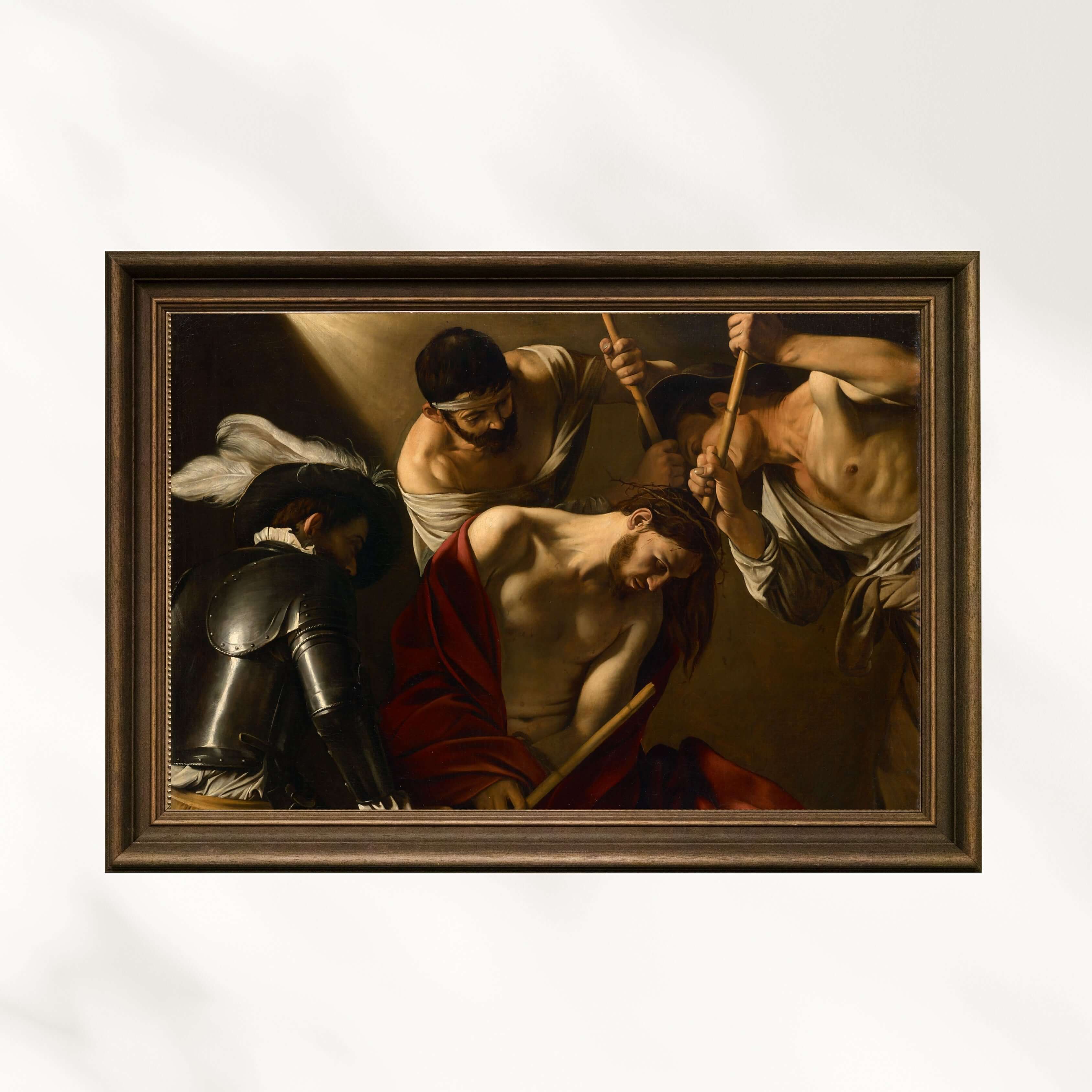 Michelangelo Merisi Caravaggio – Dikenli Taç Giydirilmesi