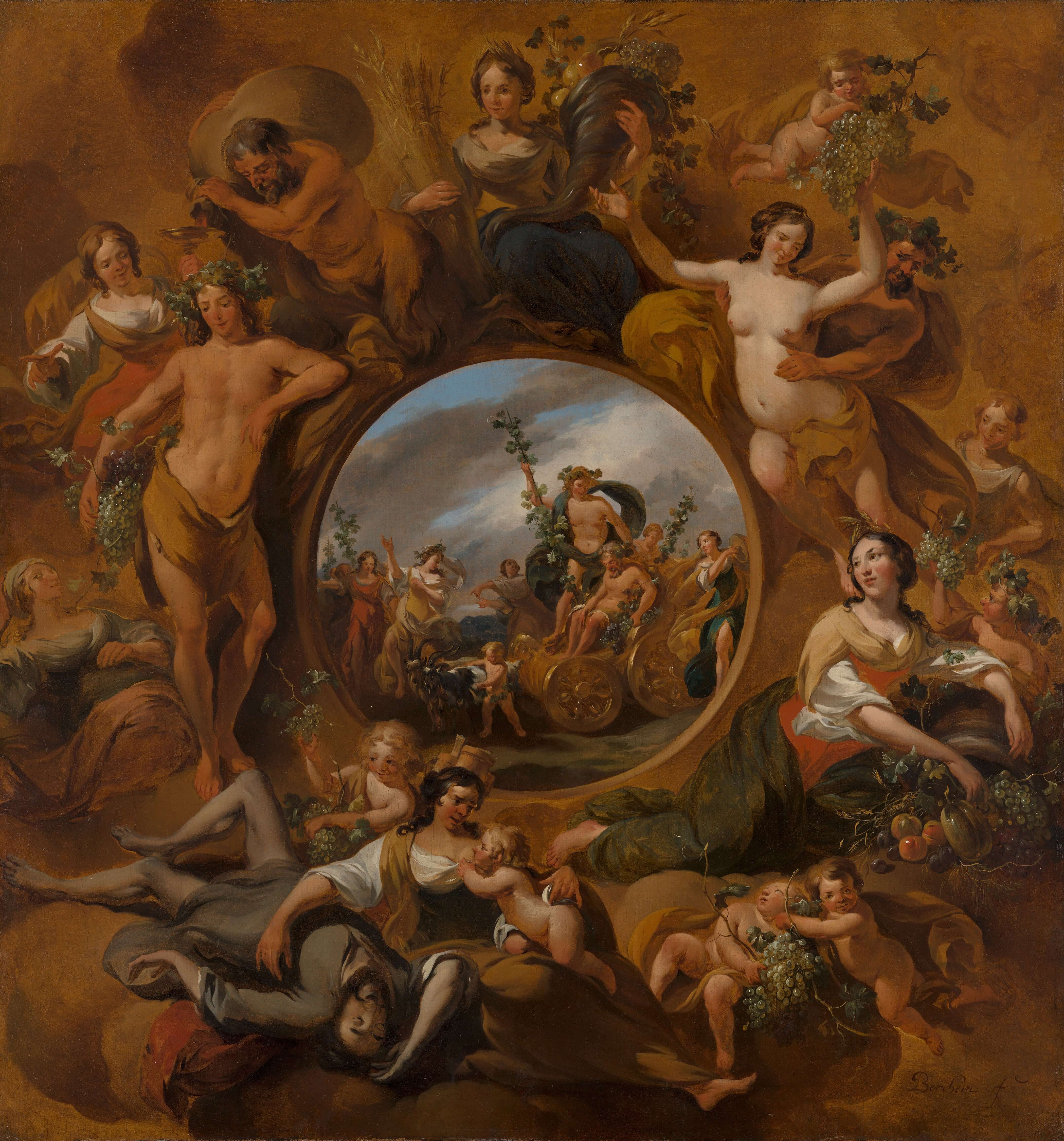 Nicolaes Pietersz Berchem - Sonbahar Alegorisi