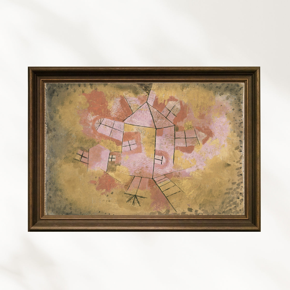 Paul Klee - Dönen Ev