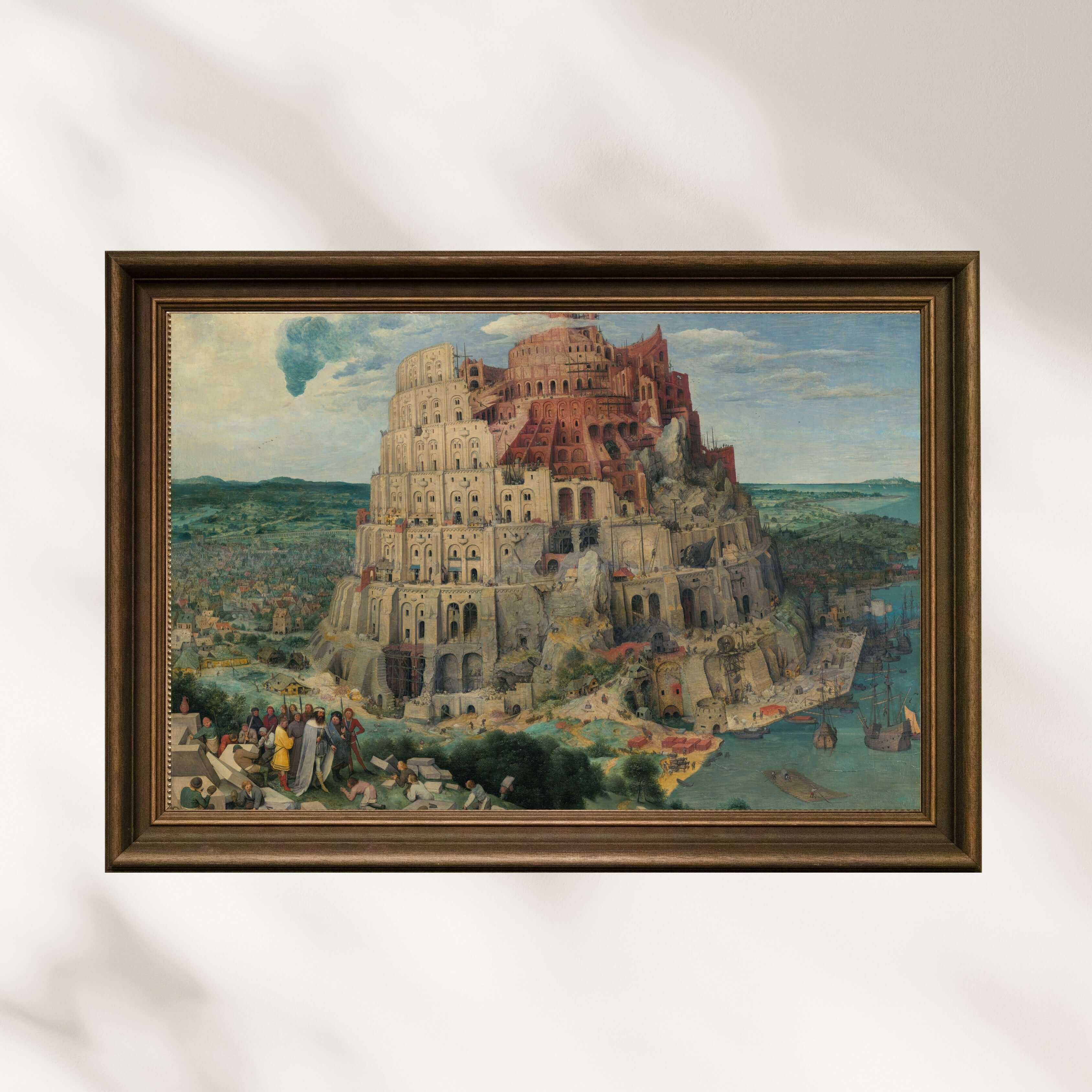 Pieter Bruegel D. A. - Babil Kulesi