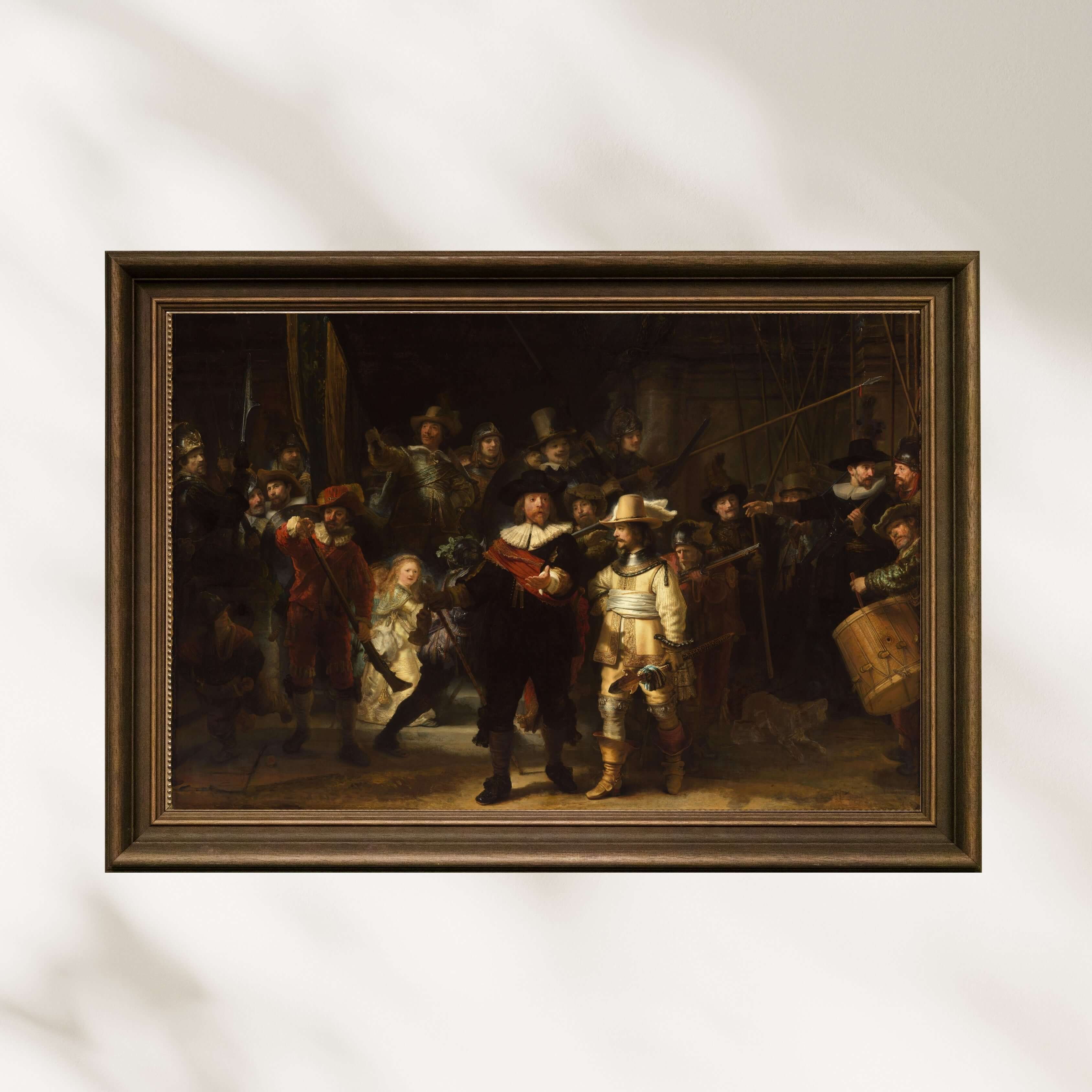 Rembrandt Van Rijn - Gece Devriyesi