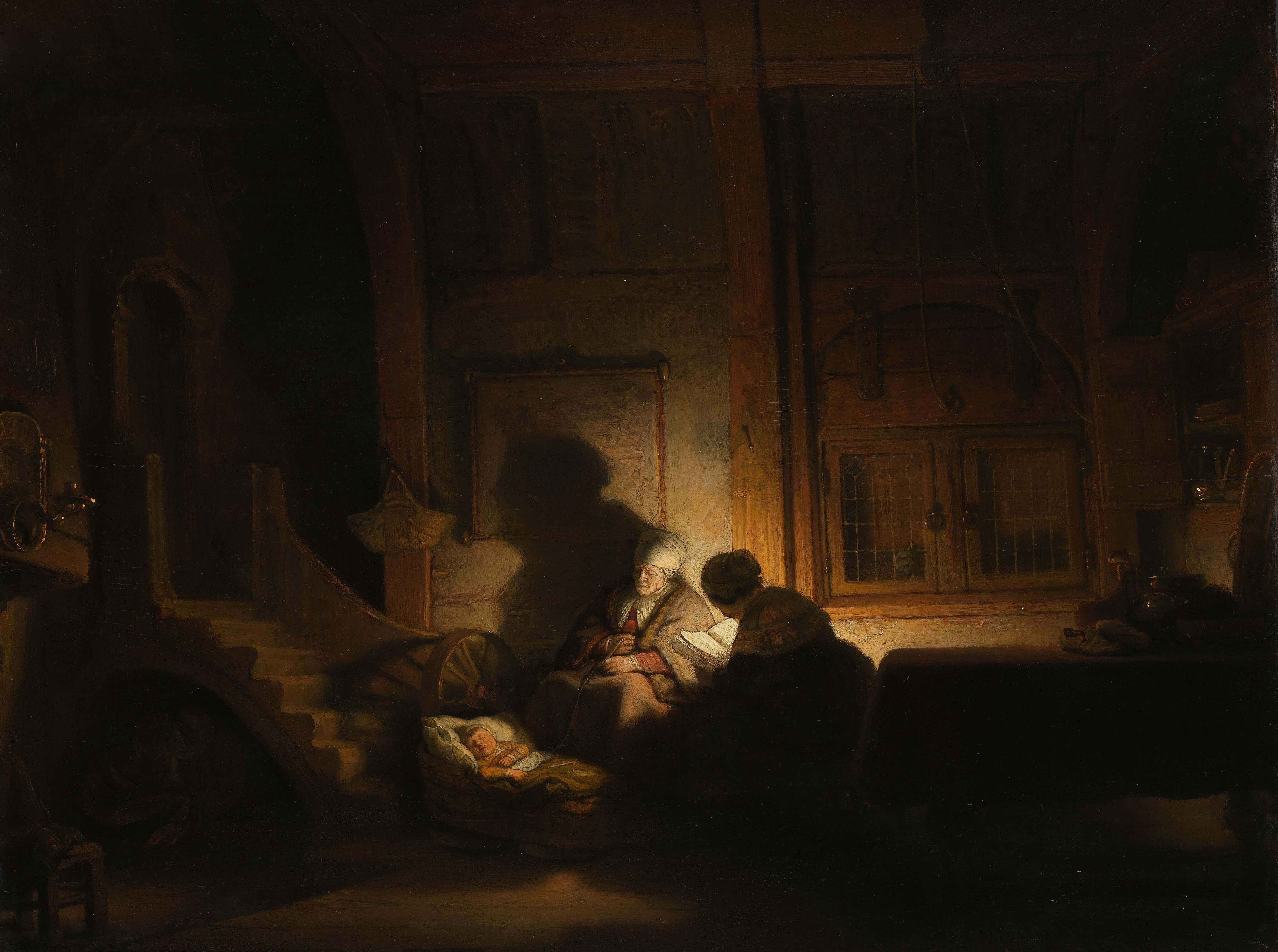 Rembrandt Van Rijn - Gece Kutsal Aile