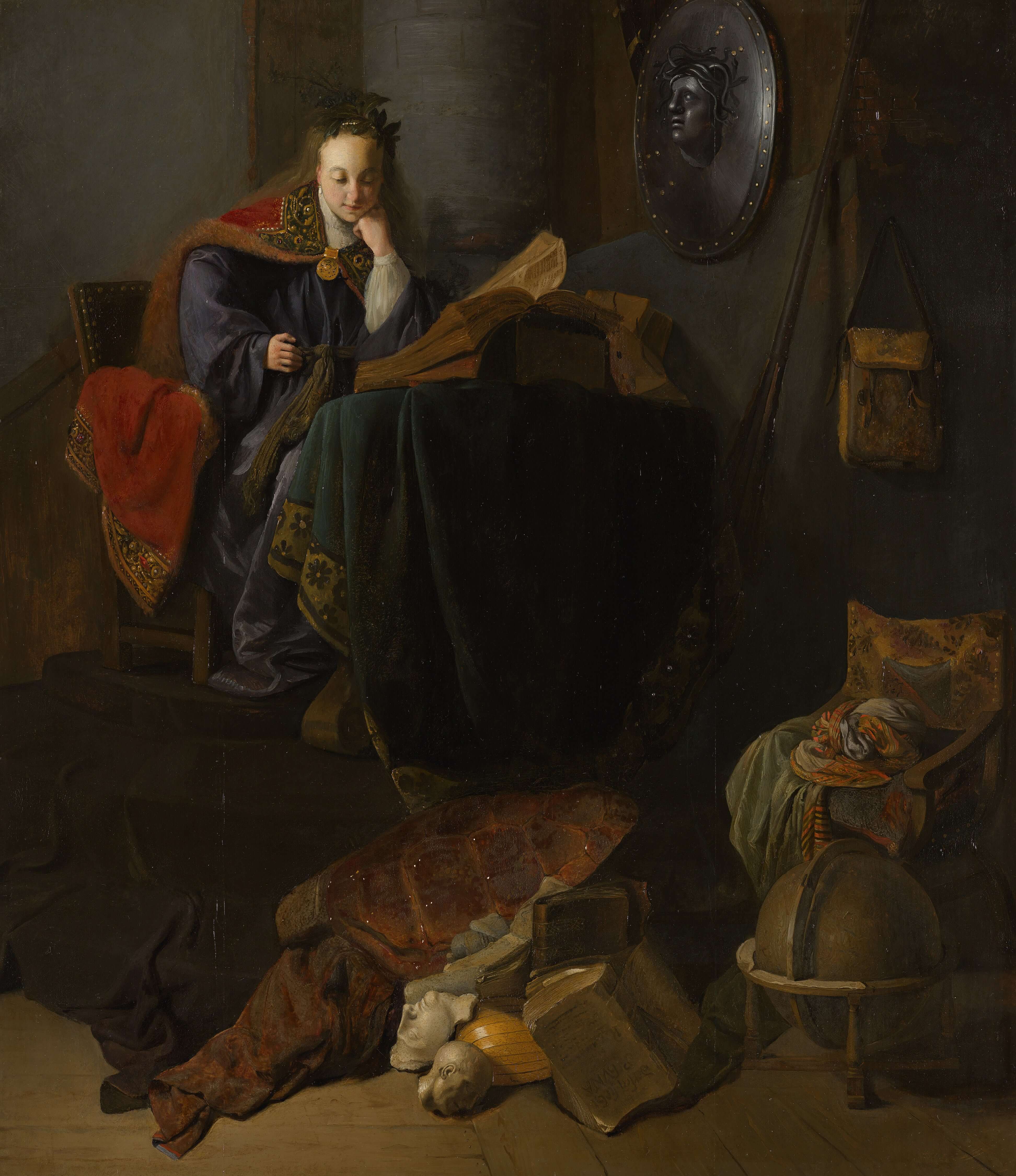 Rembrandt Van Rijn - Minerva Bilgelik Tanrıçası