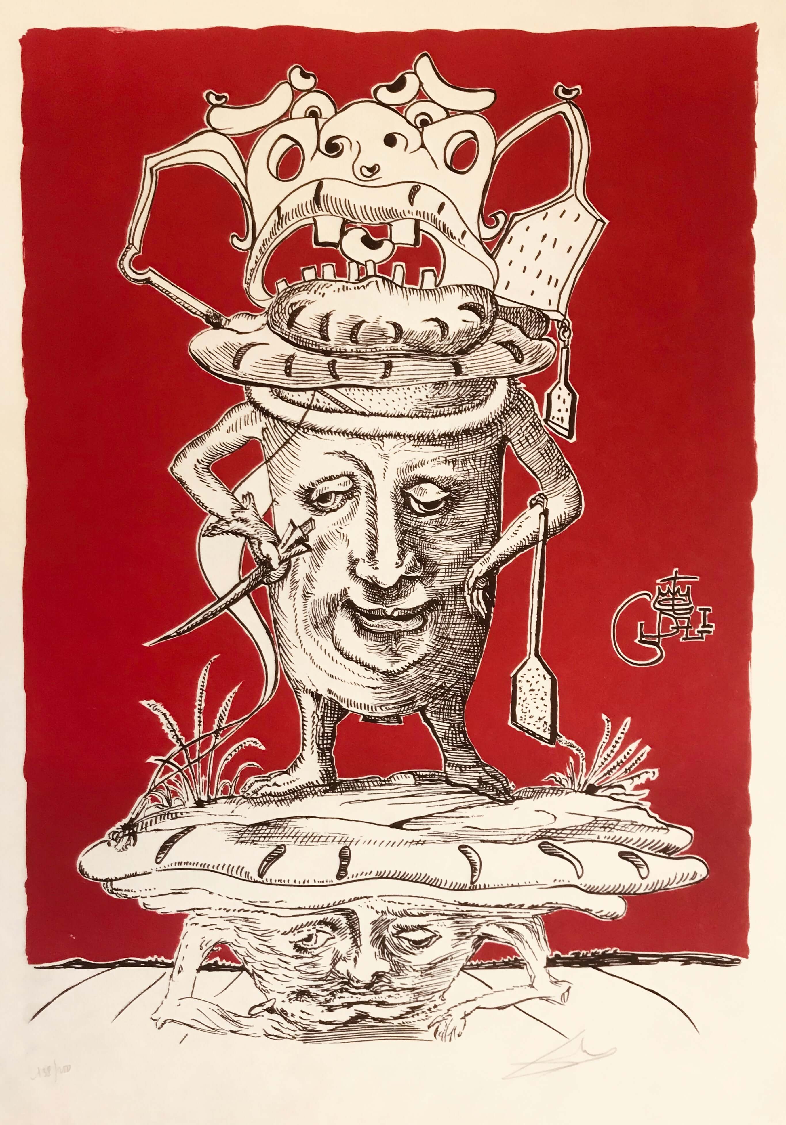 Salvador Dalí - Pastacı Aşçı - Pantagruel