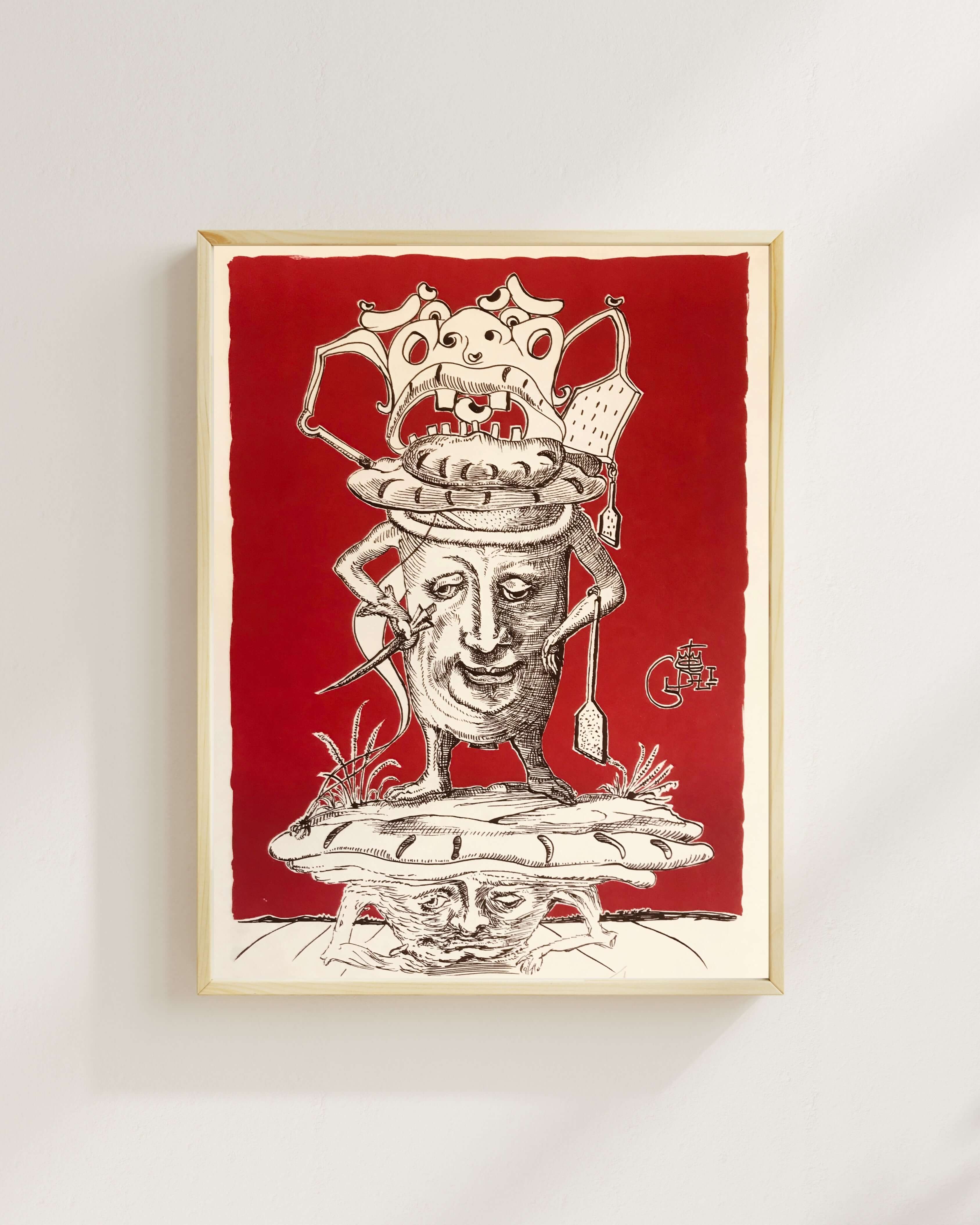Salvador Dalí - Pastacı Aşçı - Pantagruel