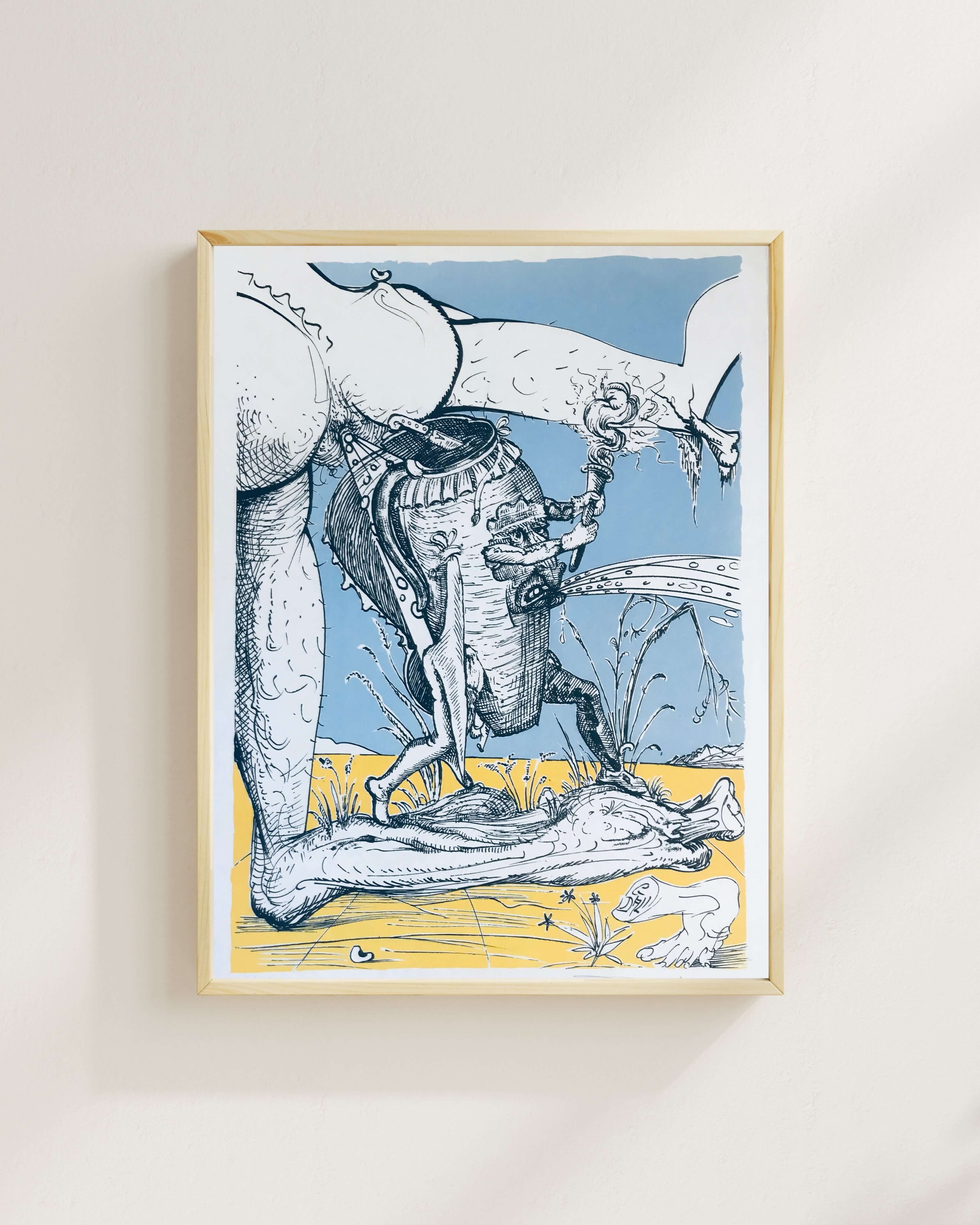 Salvador Dalí - Pétomane Kavanozu - Pantagruel