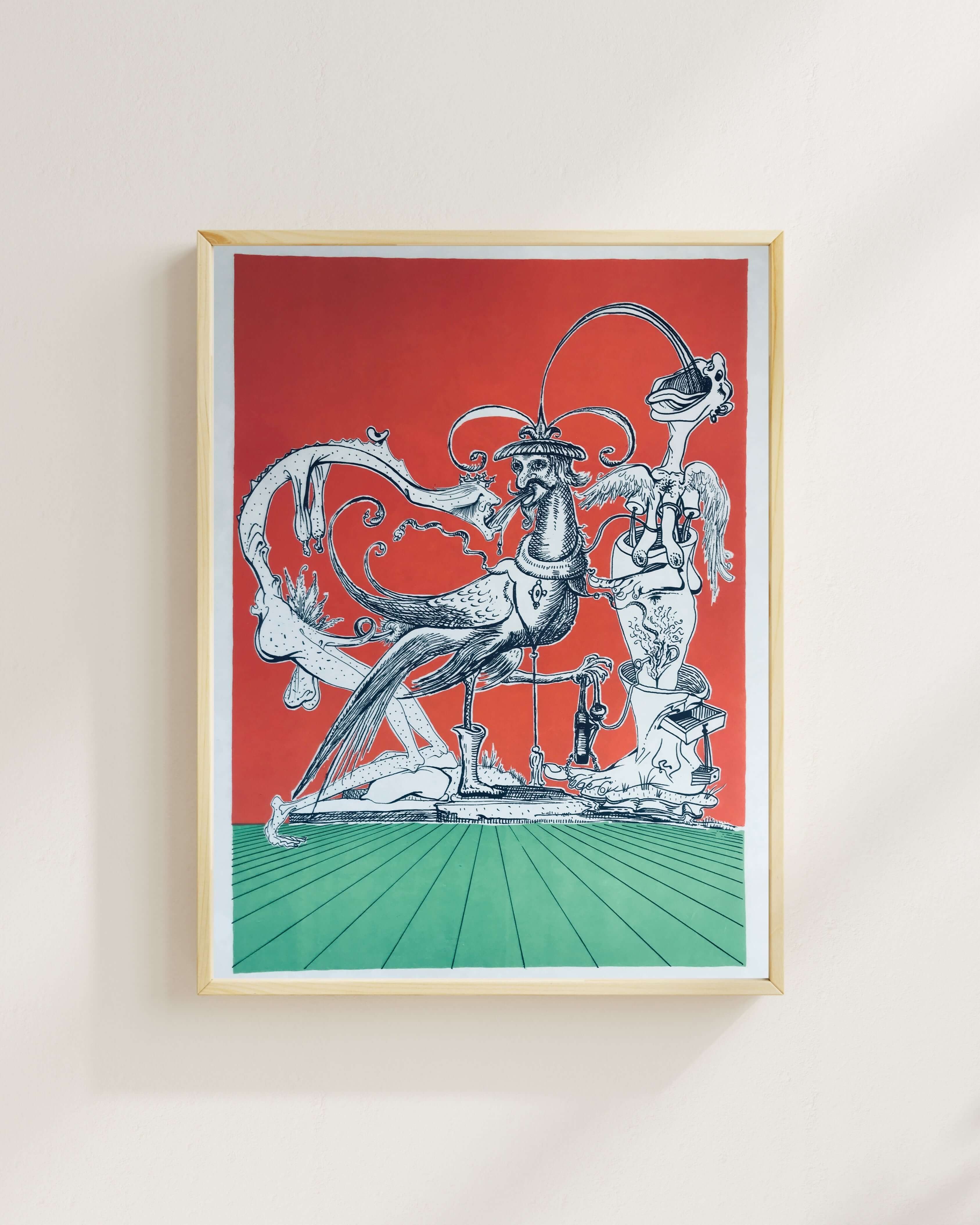 Salvador Dalí - Yamyam Gurmeler - Pantagrue