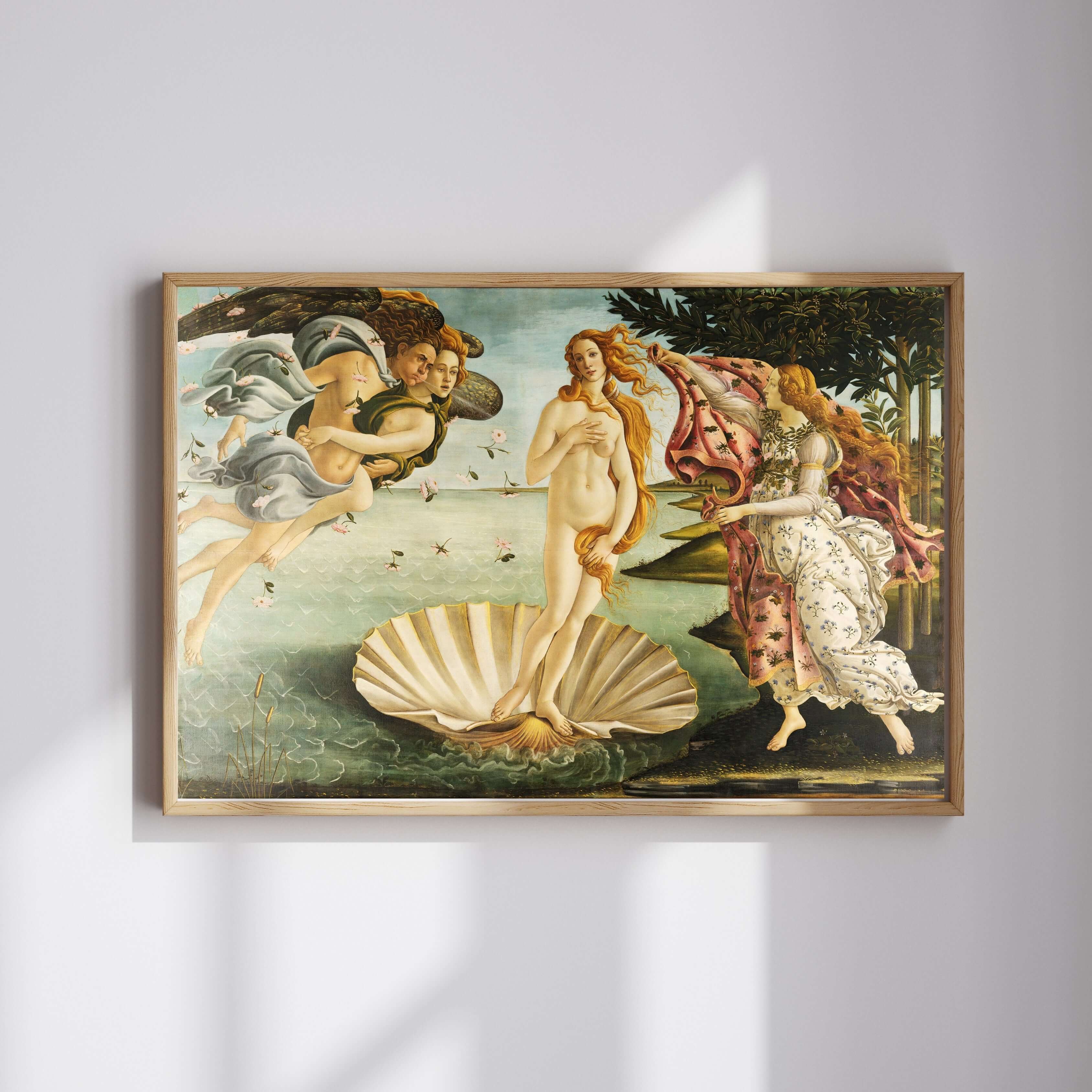 Sandro Botticelli - Venüs’Ün Doğuşu