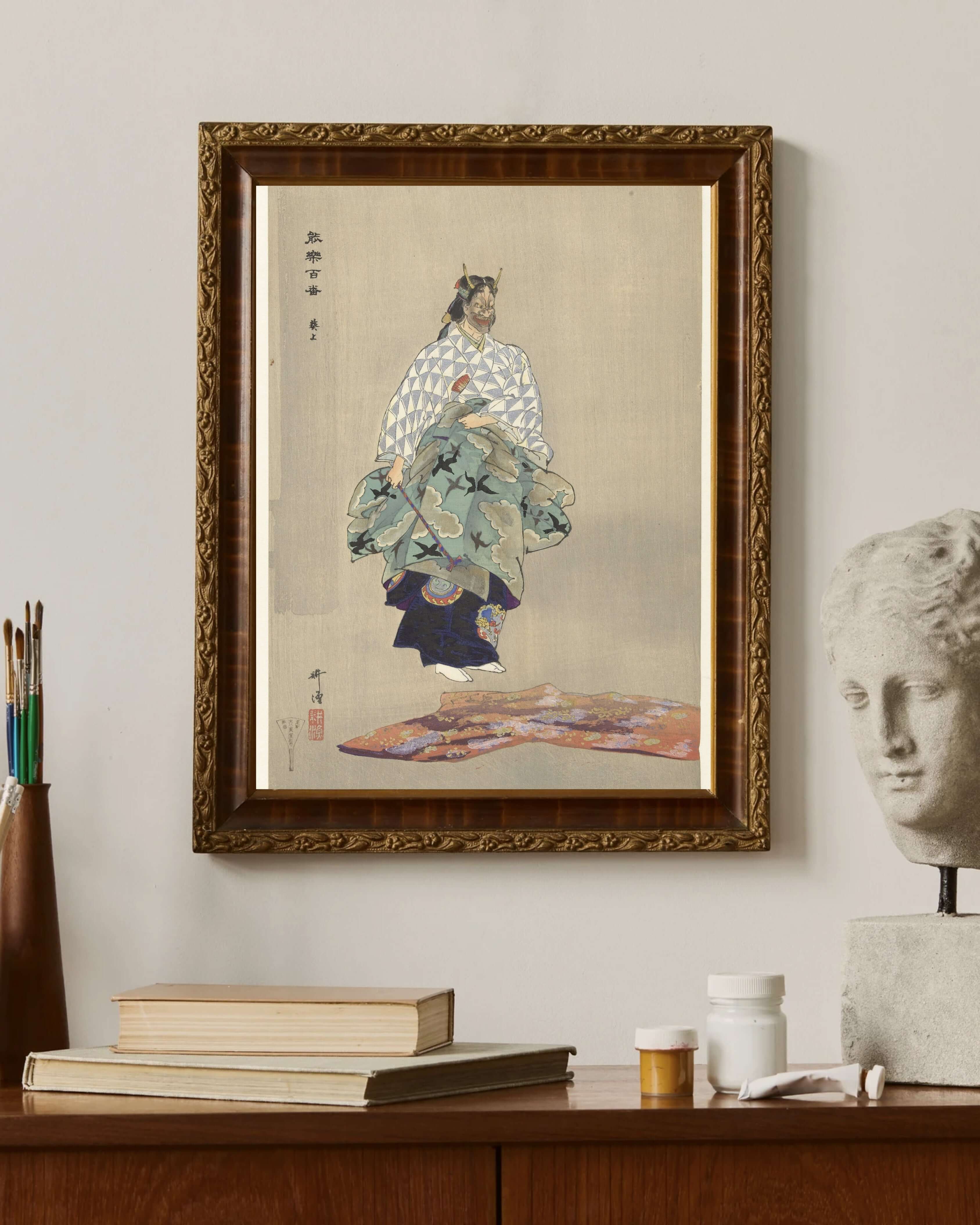Tsukioka Kōgyo - Aoi No Ue