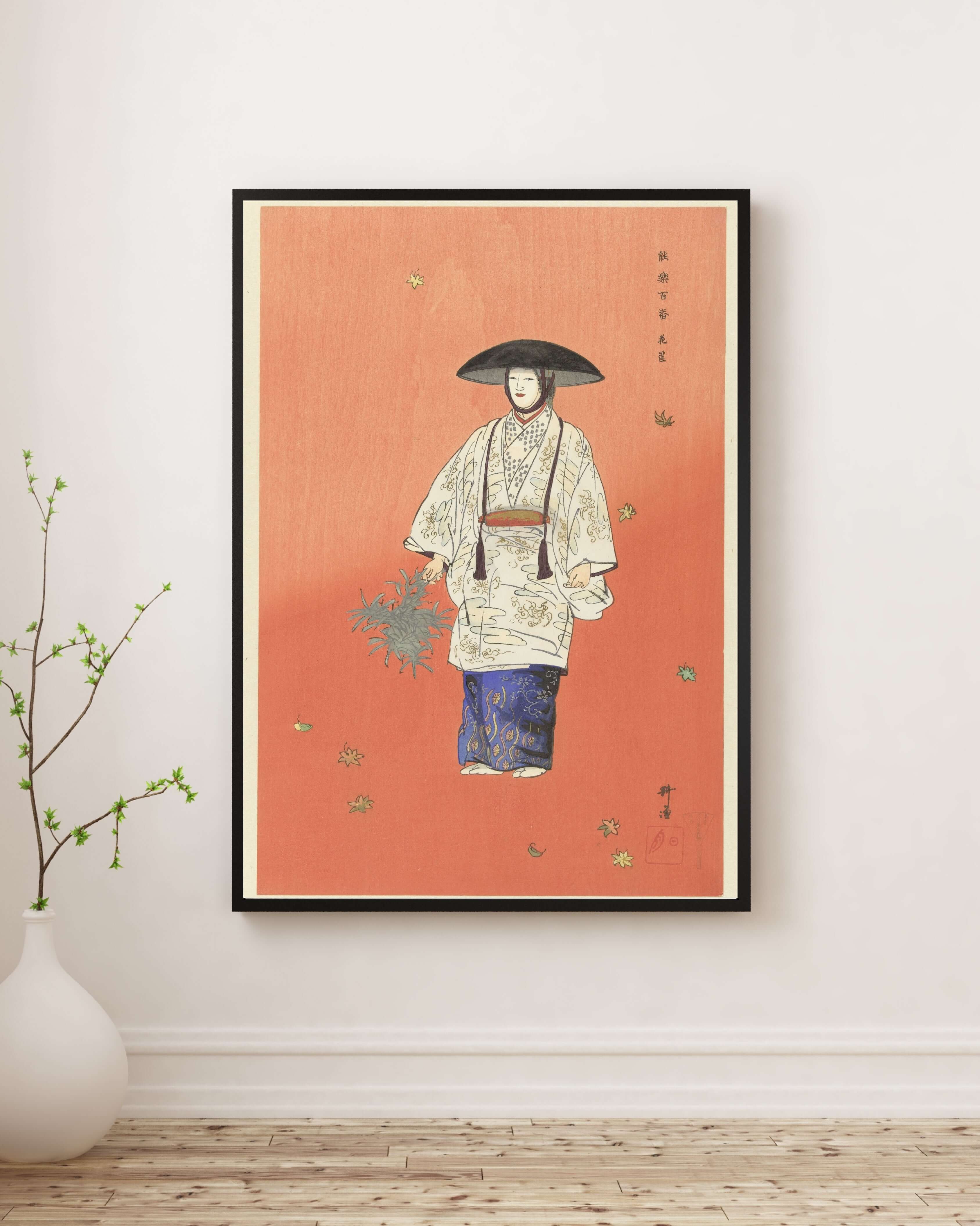 Tsukioka Kōgyo - Nō Oyunu Hanagatami’De Aktör