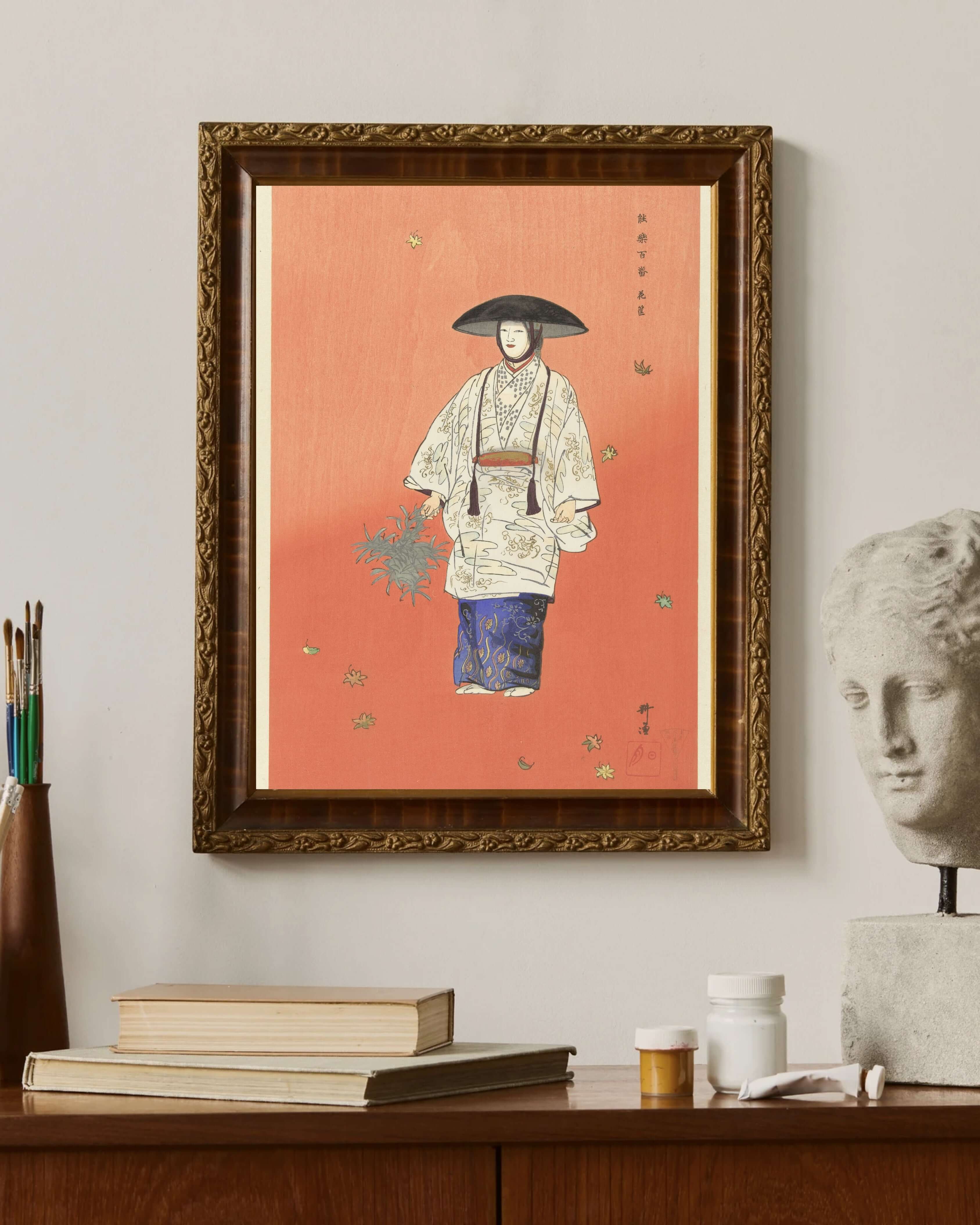 Tsukioka Kōgyo - Nō Oyunu Hanagatami’De Aktör