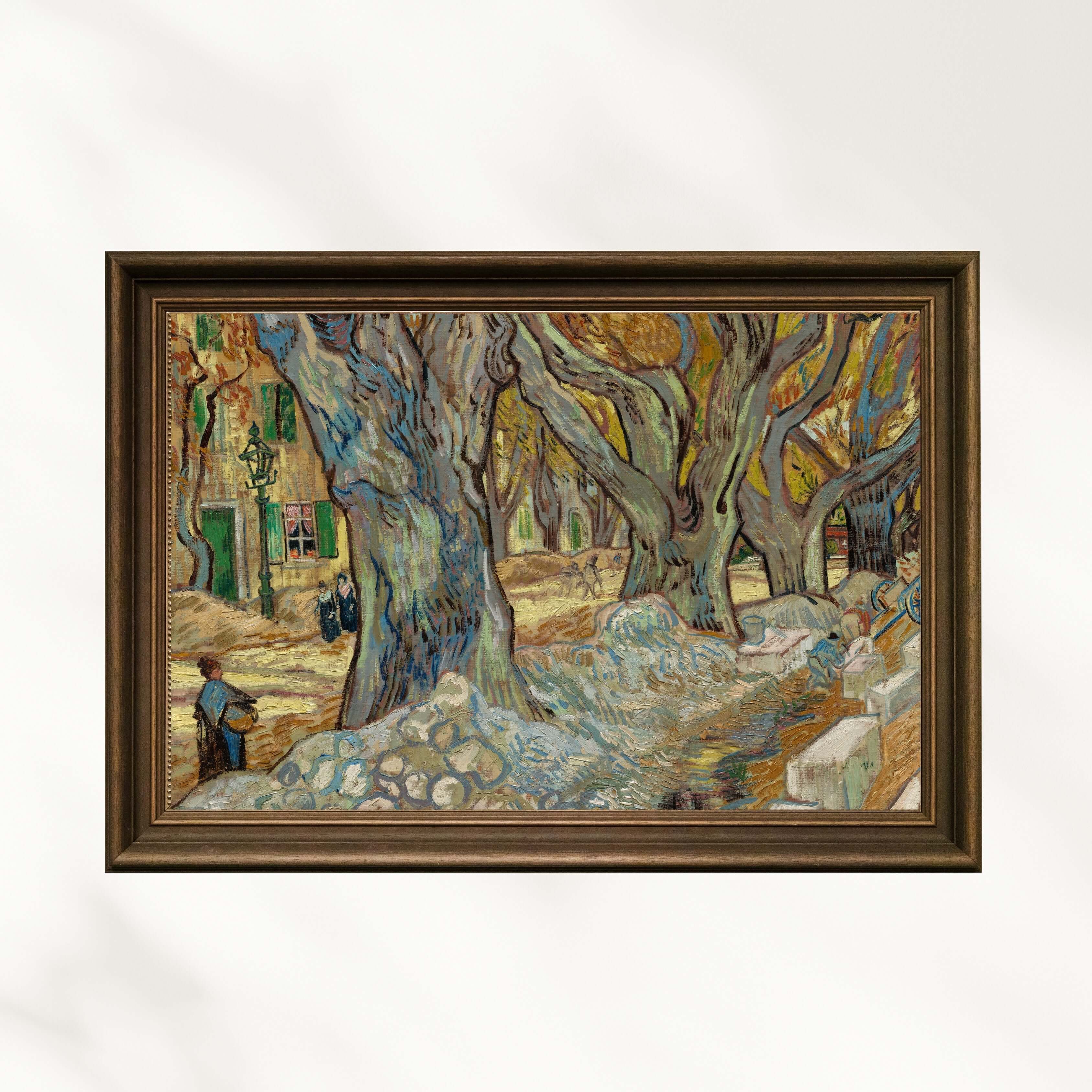 Vincent Van Gogh - Büyük Çınar Ağaçları