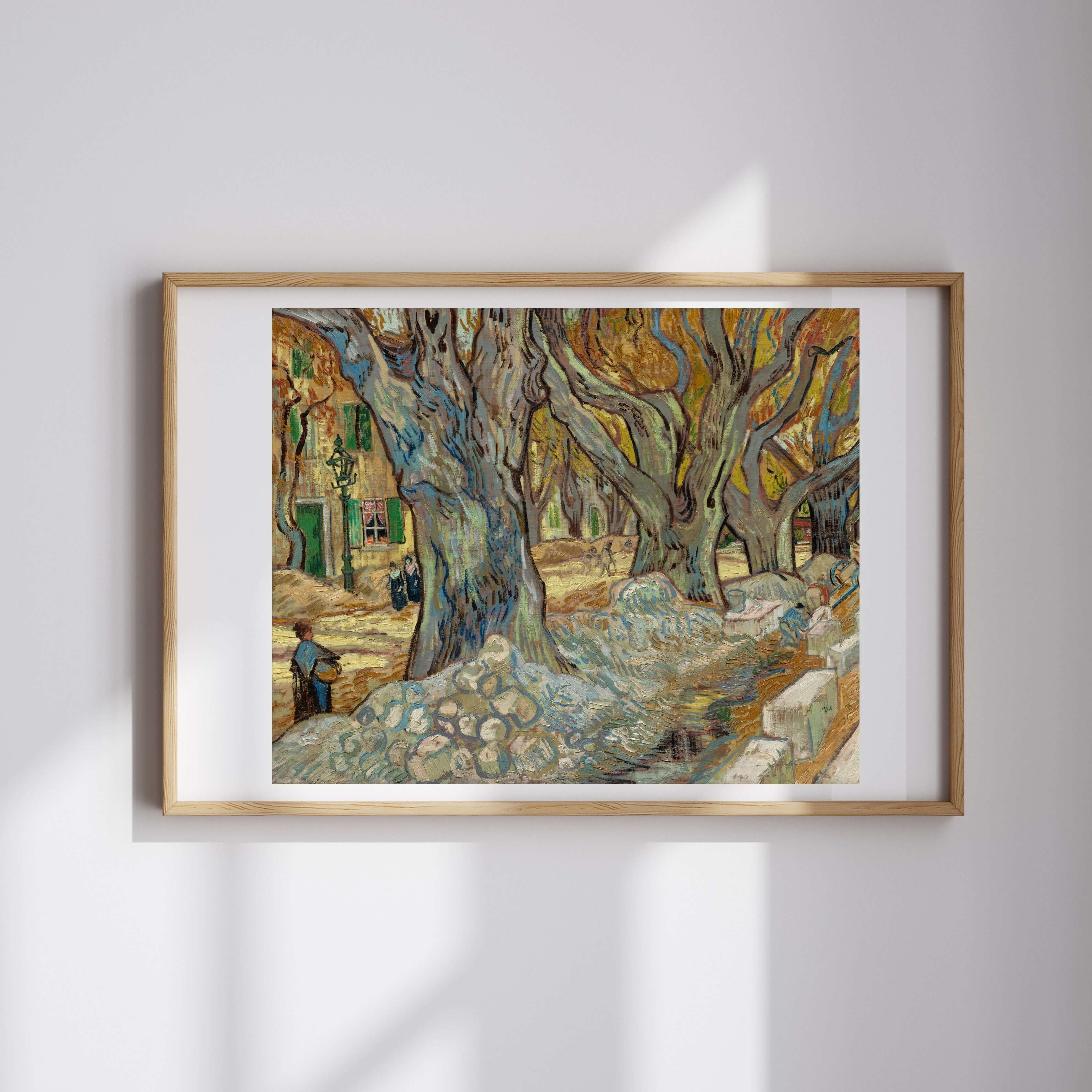 Vincent Van Gogh - Büyük Çınar Ağaçları