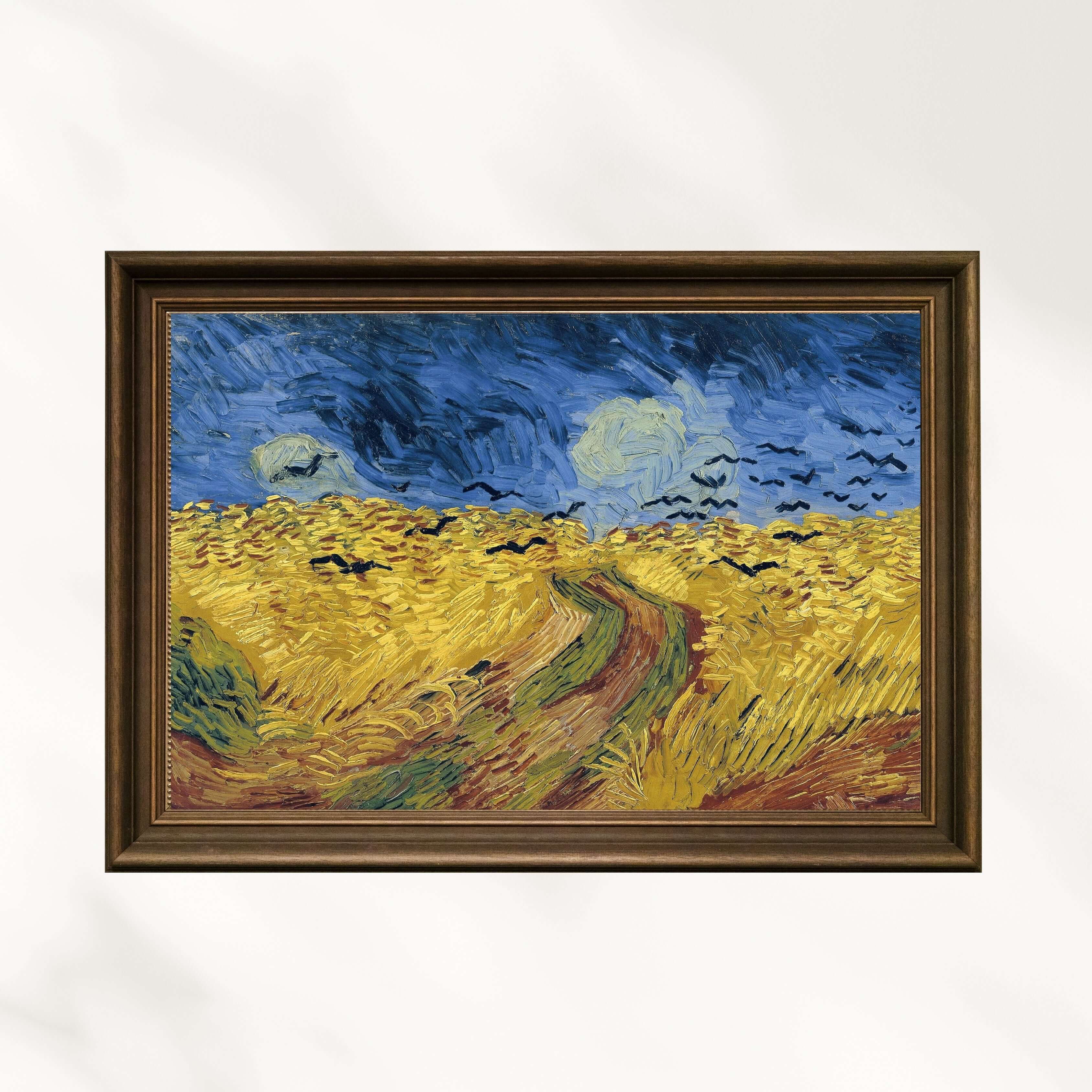 Vincent Van Gogh - Kargalarla Buğday Tarlası