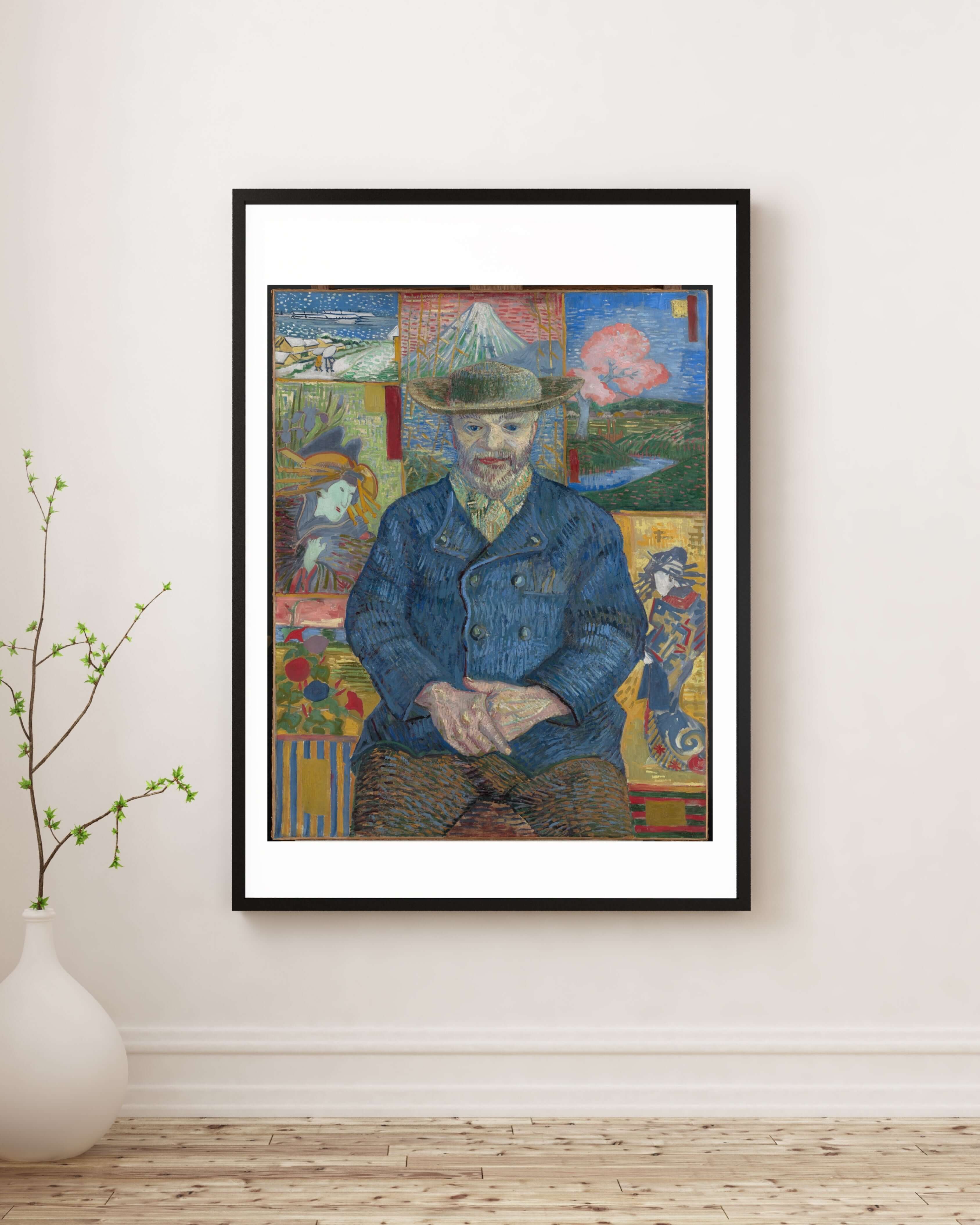 Vincent Van Gogh - Père Tanguy Portresi