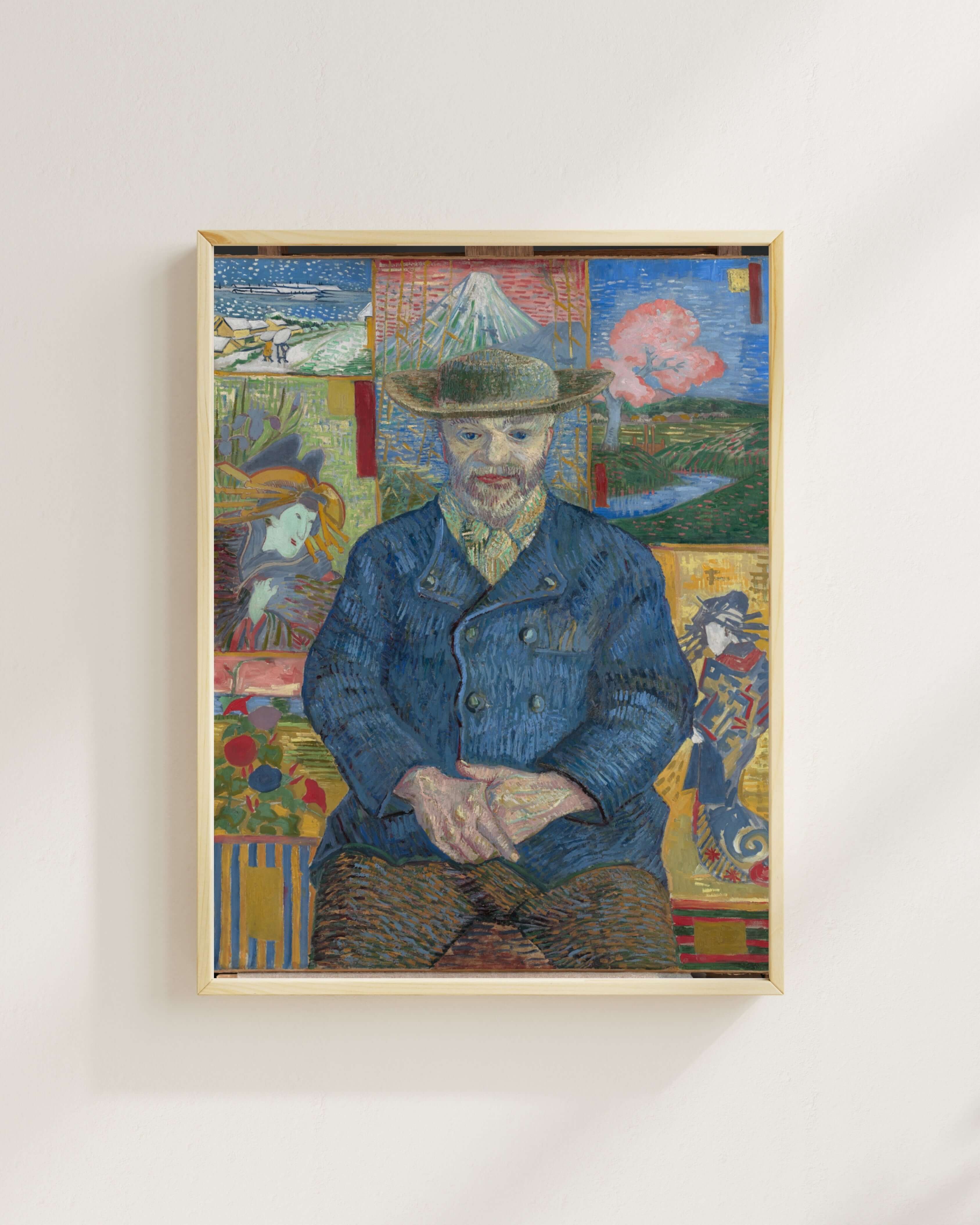 Vincent Van Gogh - Père Tanguy Portresi