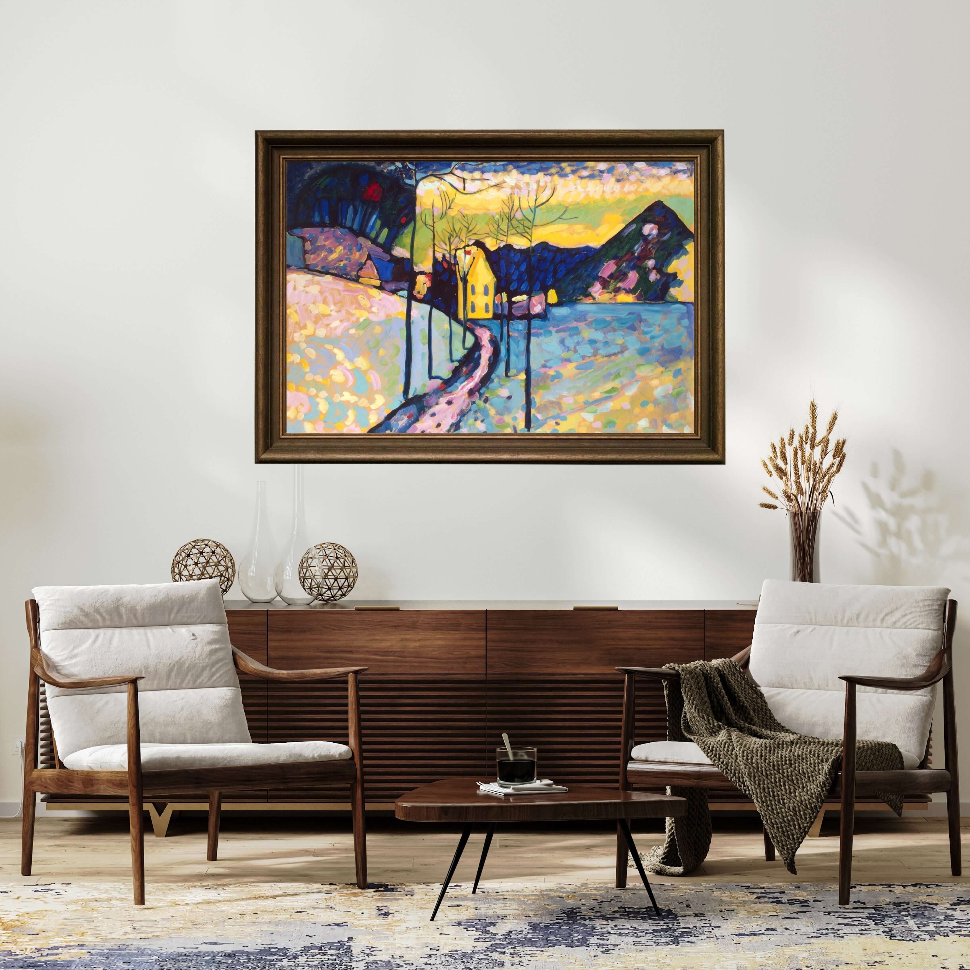 Wassily Kandinsky - Kış Manzarası