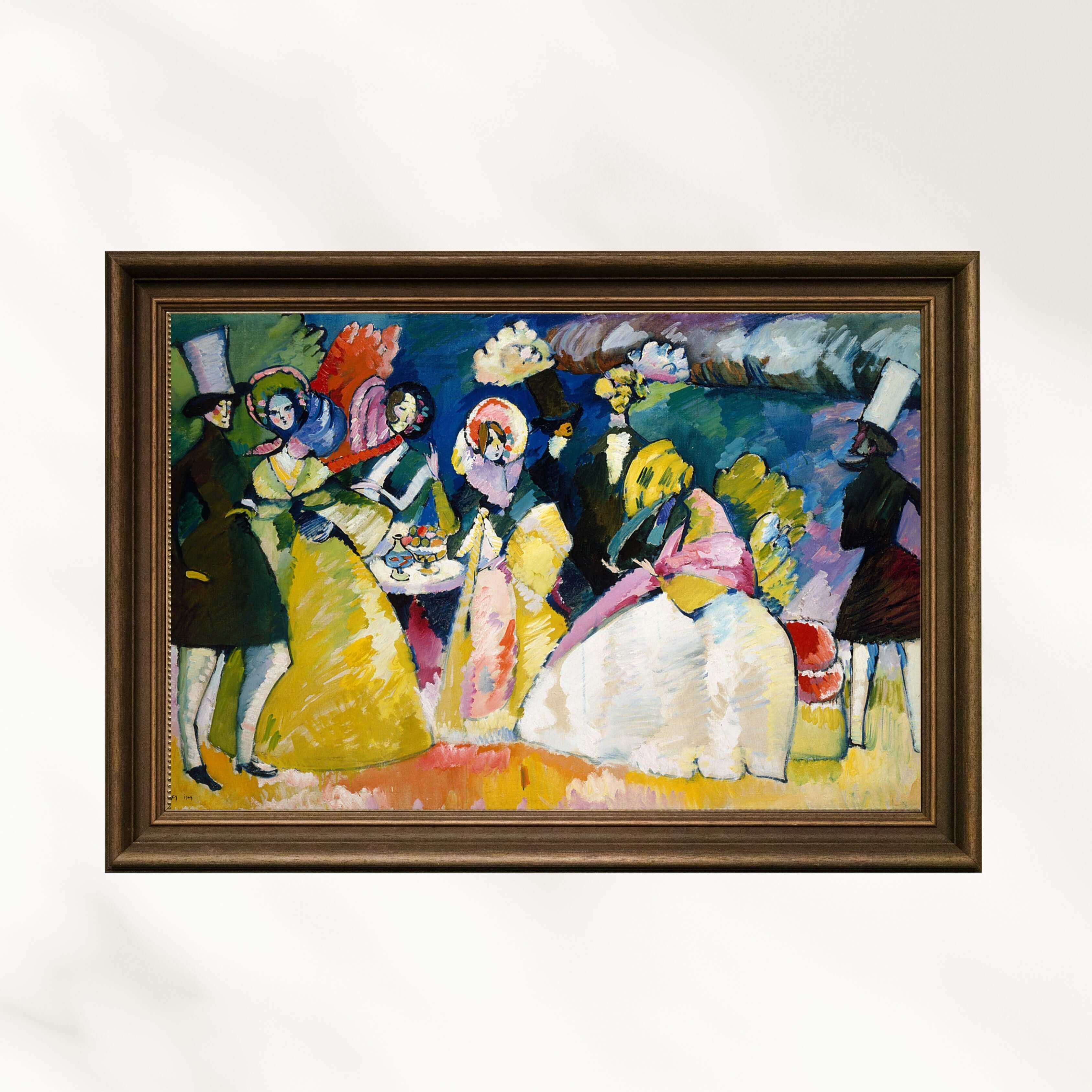 Wassily Kandinsky - Krinolinli Grup