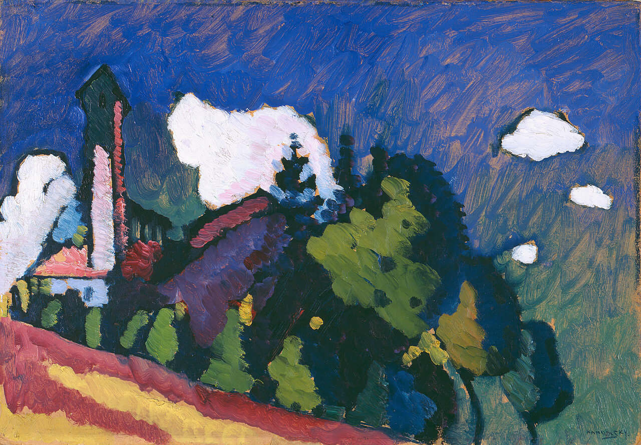 Wassily Kandinsky - Kuleli Manzara