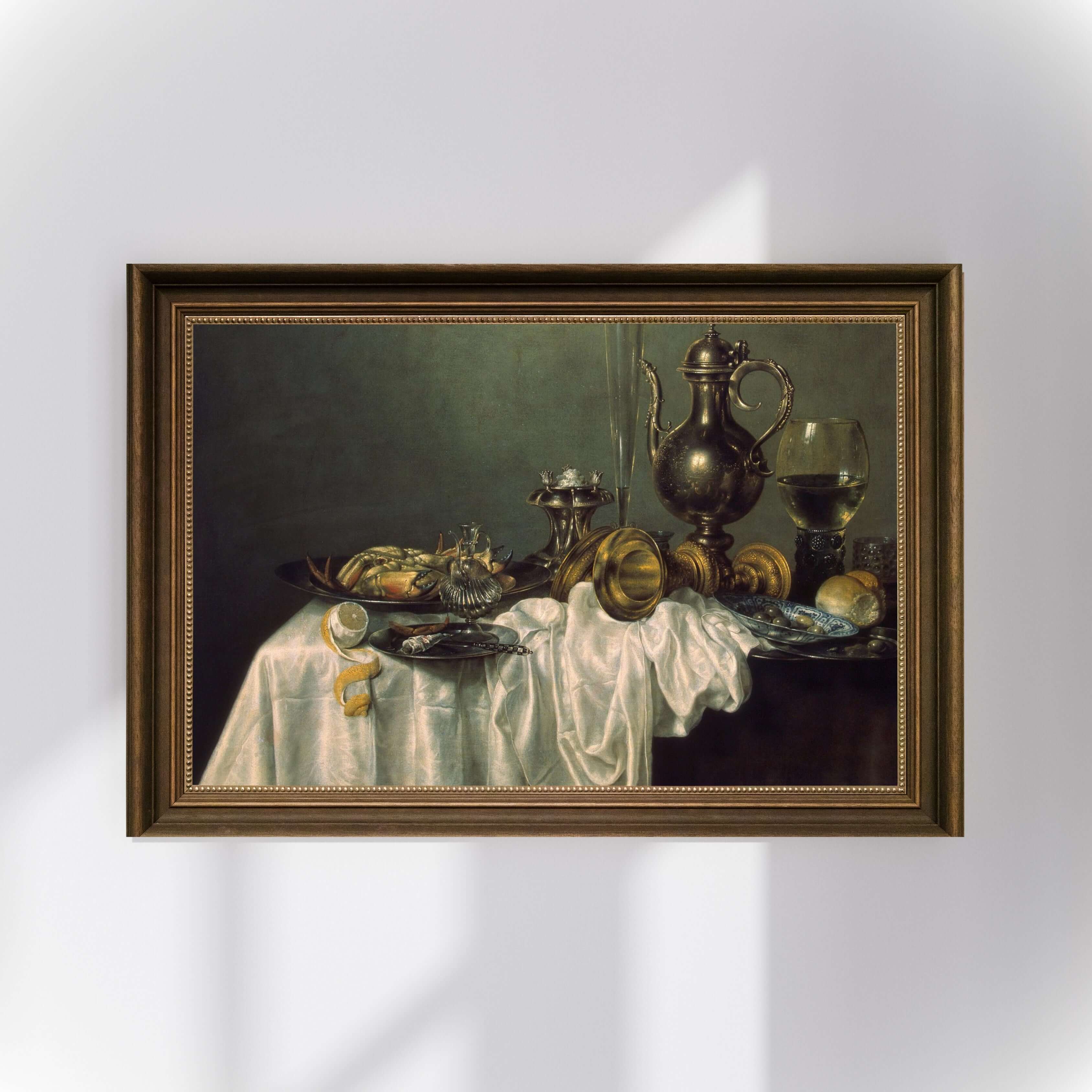 Willem Claesz. Heda - Yengeçli Kahvaltı