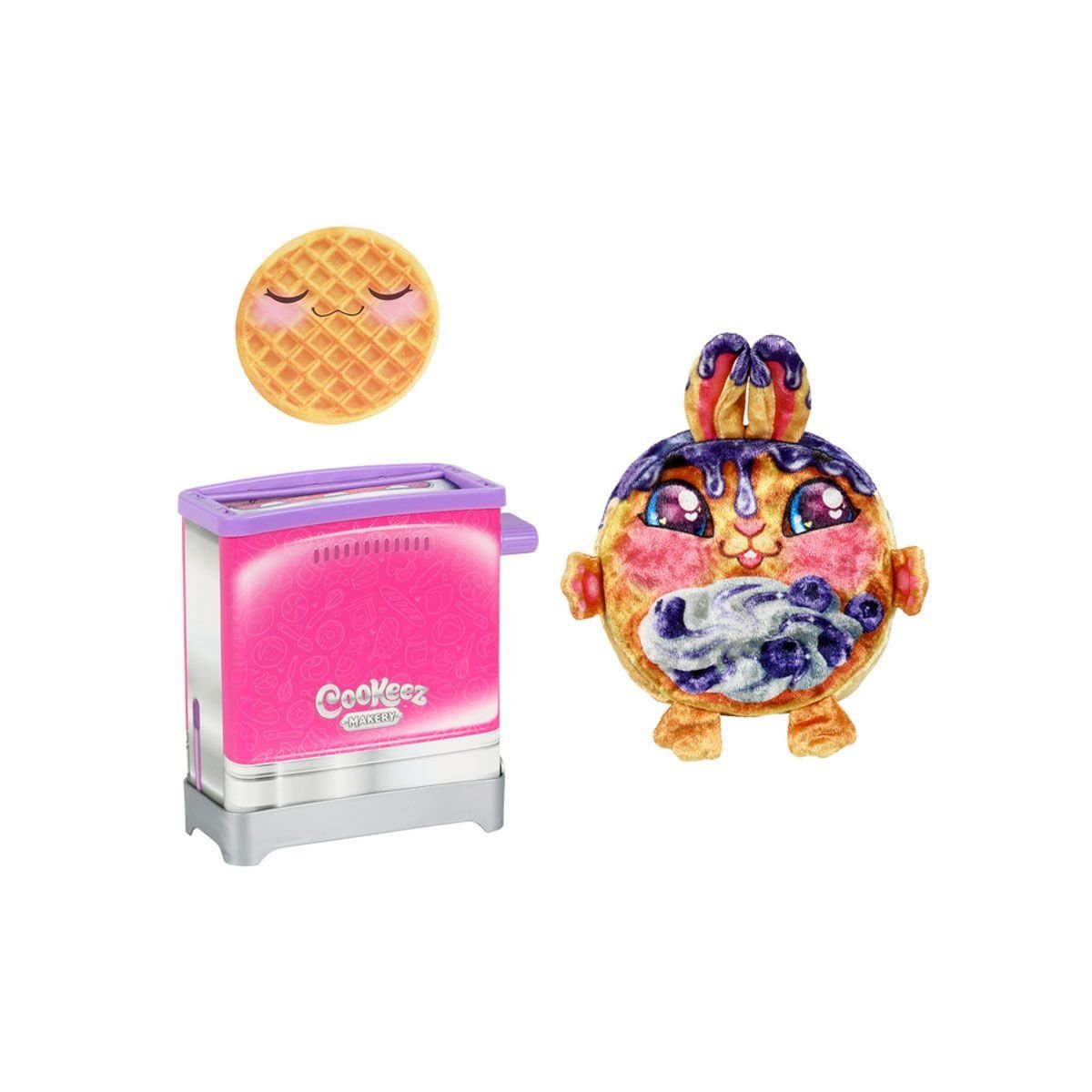 Giochi Preziosi-Tost Makinesi Kokulu Sürpriz Waffle Peluş-Peluş Oyuncaklar-2-Milagron.com