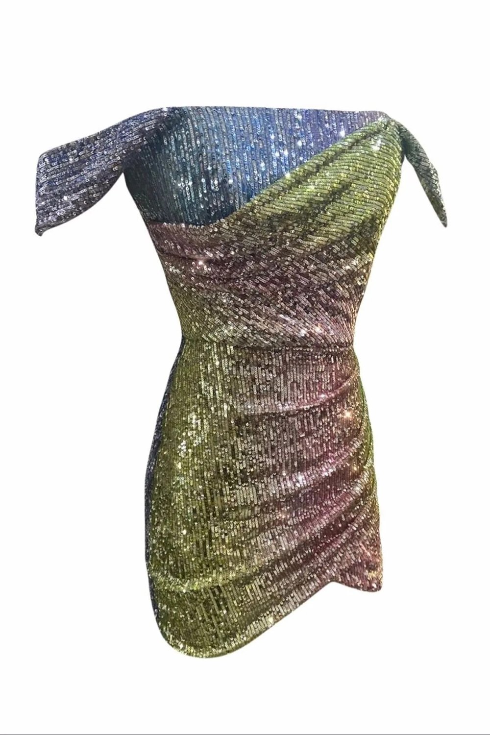 Gira Official-Rainbow Korsajlı Elbise-Elbise-6-Milagron.com