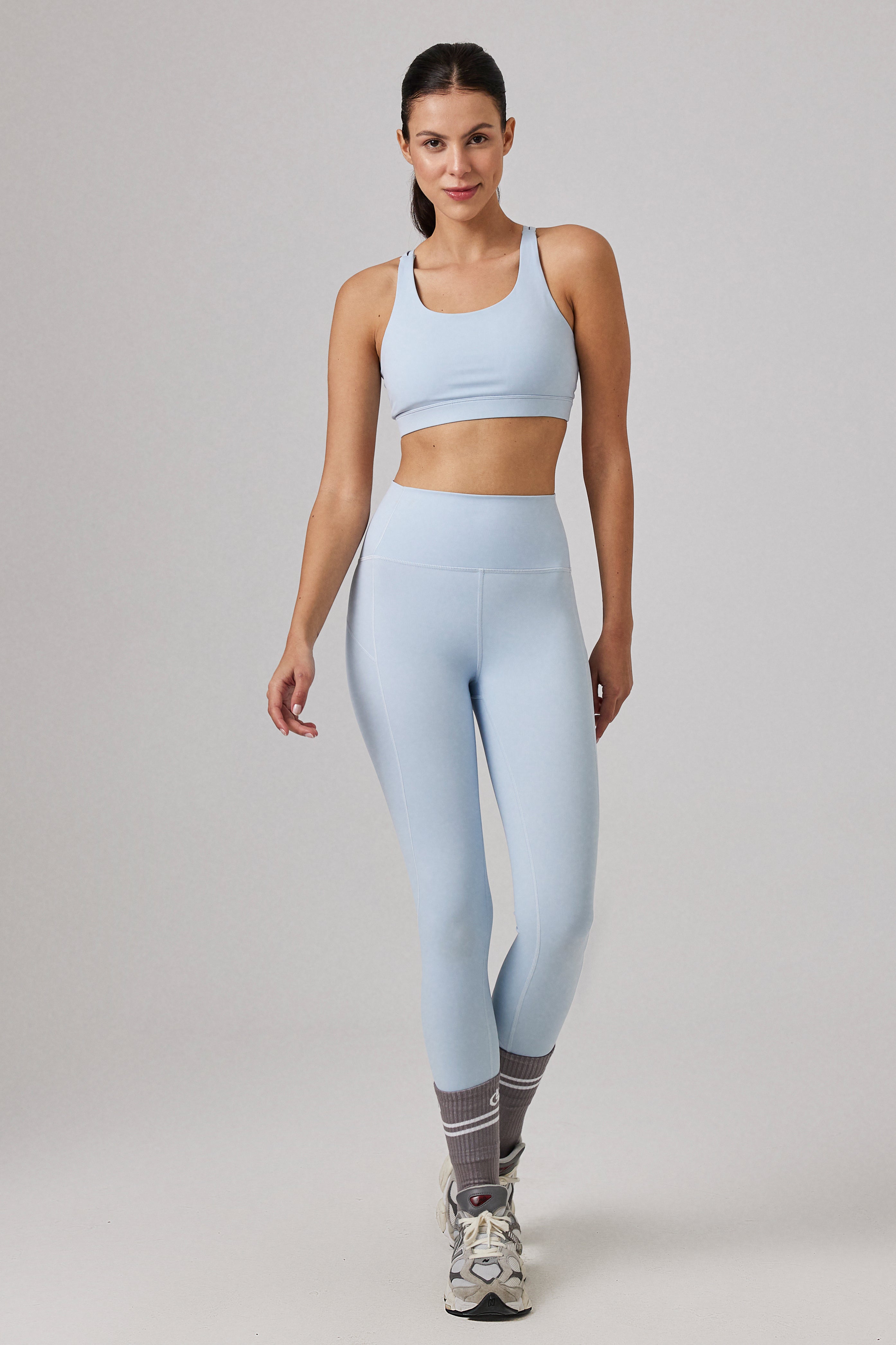 Glo Studio-Amelie Glossy Legging Baby Blue-Tayt-1-Milagron.com
