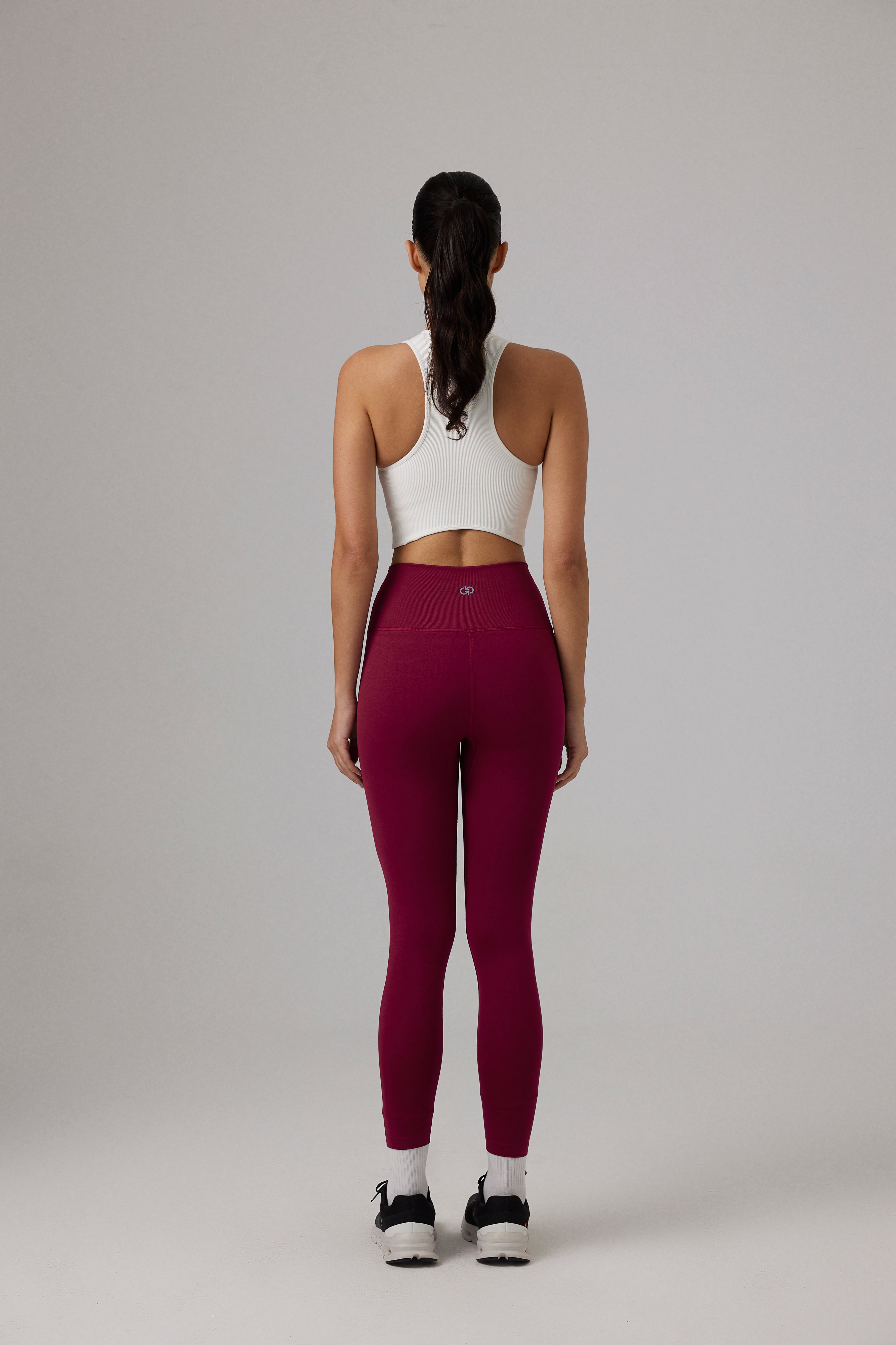 Glo Studio-Athena Seamless Legging Bordeaux-Tayt-4-Milagron.com