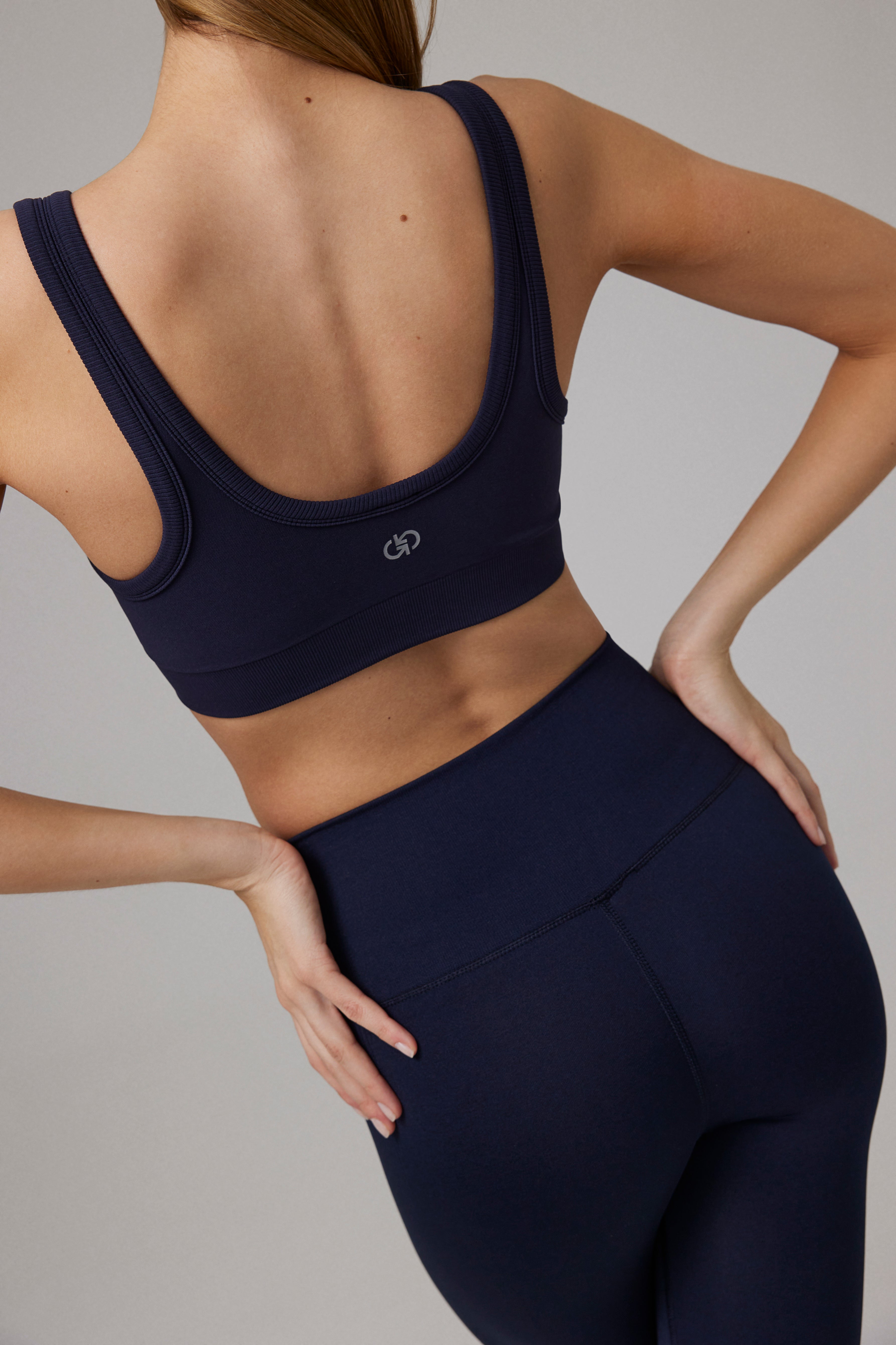 Glo Studio-Nil Seamless Bra Night Blue| Kadın Spor Ve Egzersiz Sütyeni-Bralet-5-Milagron.com