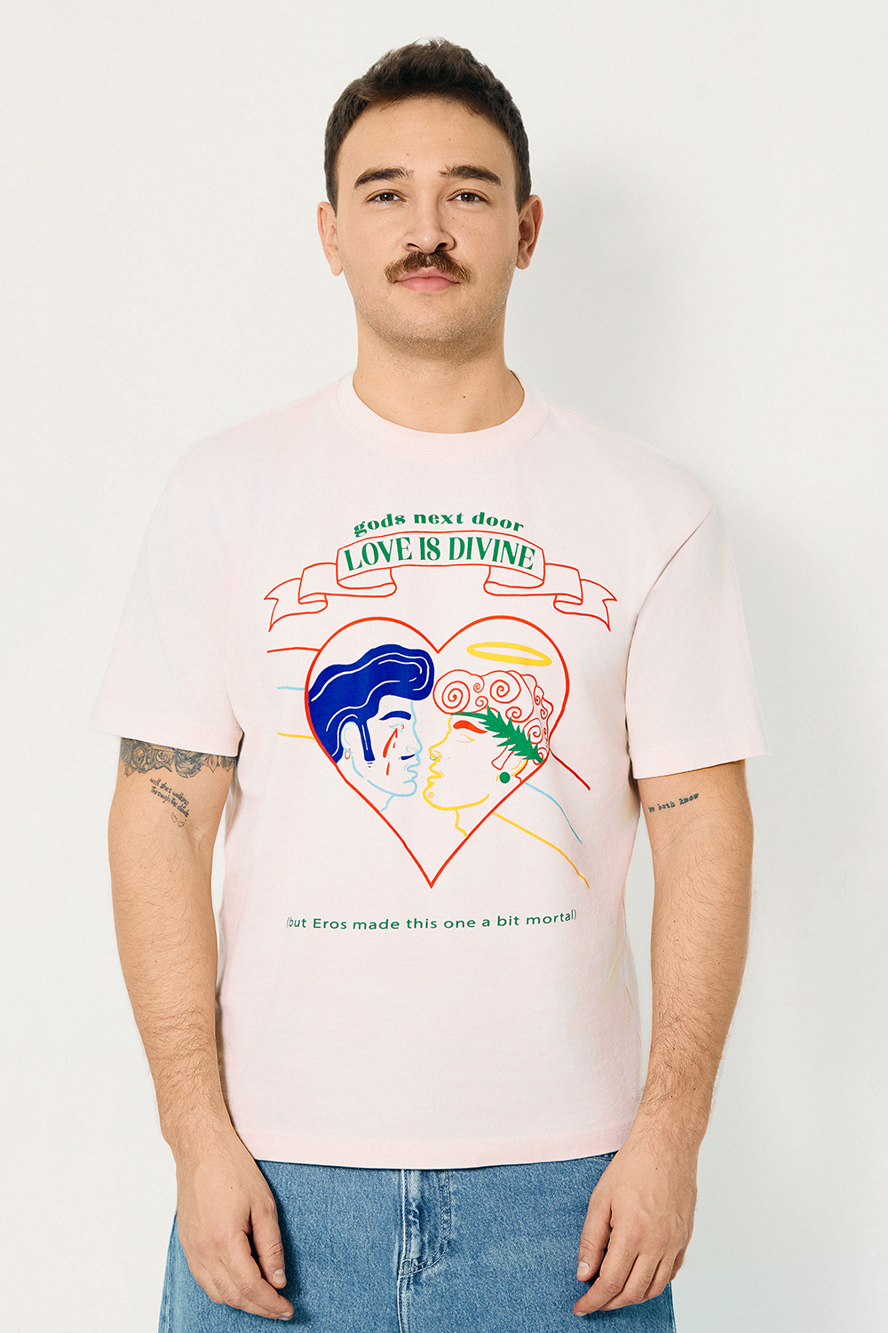 Gods Next Door-Love İs Divine-T-Shirts-4-Milagron.com