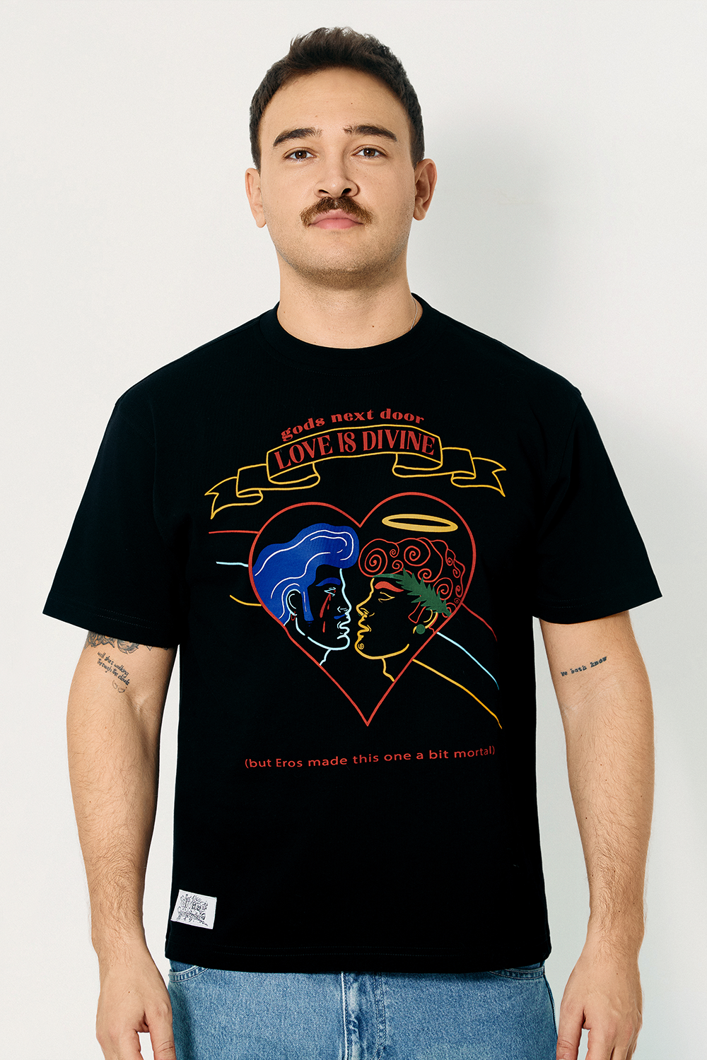 Gods Next Door-Love İs Divine-T-Shirts-5-Milagron.com