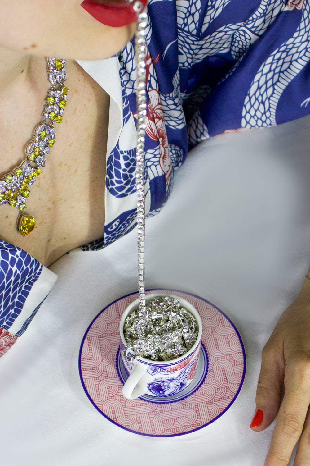 Gorgo Iruka-Kahve Fincanı 2'li Rose Of Medusa-Bardak-4-Milagron.com